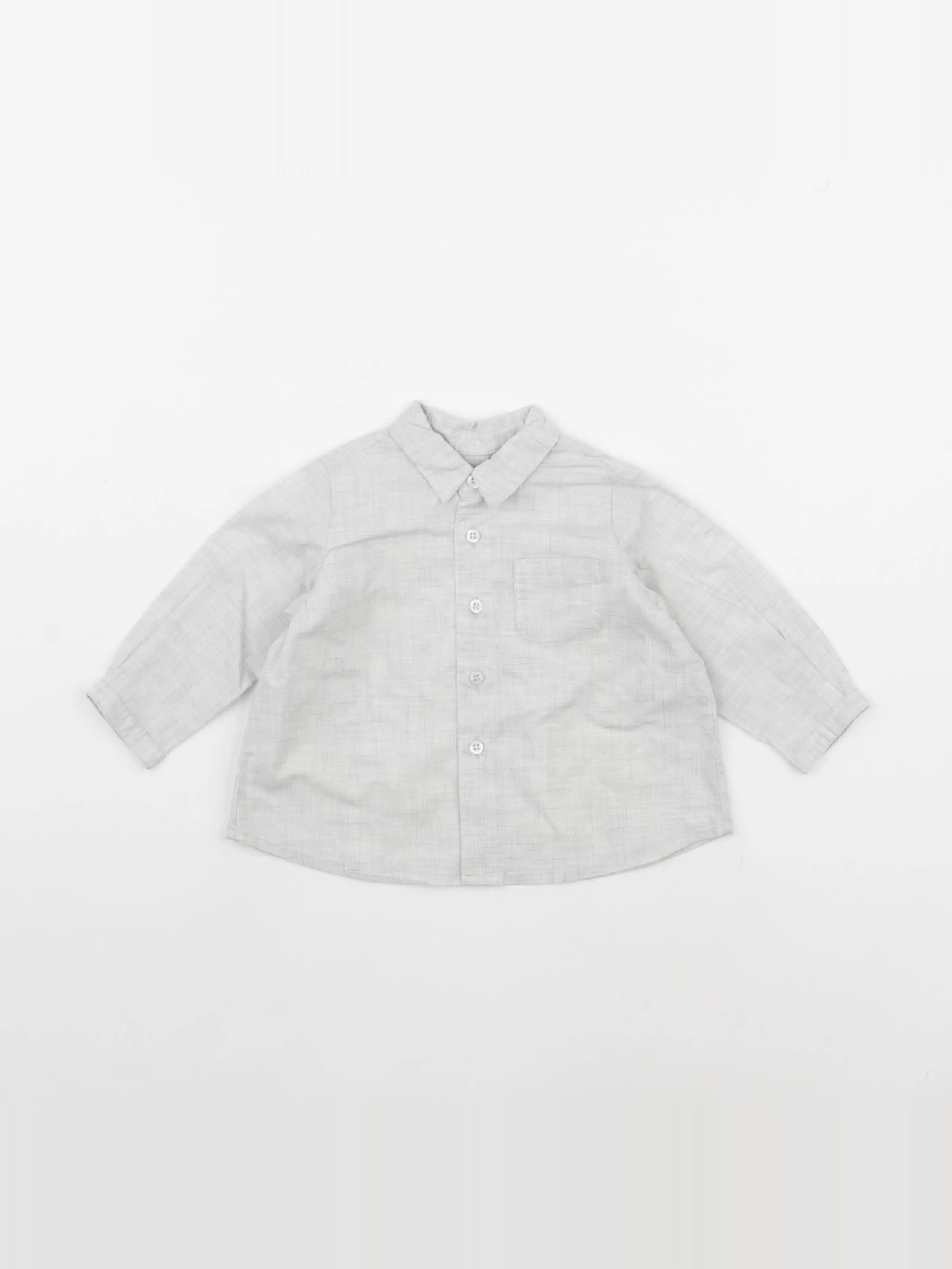 Bonpoint - chemise gris - 6 mois