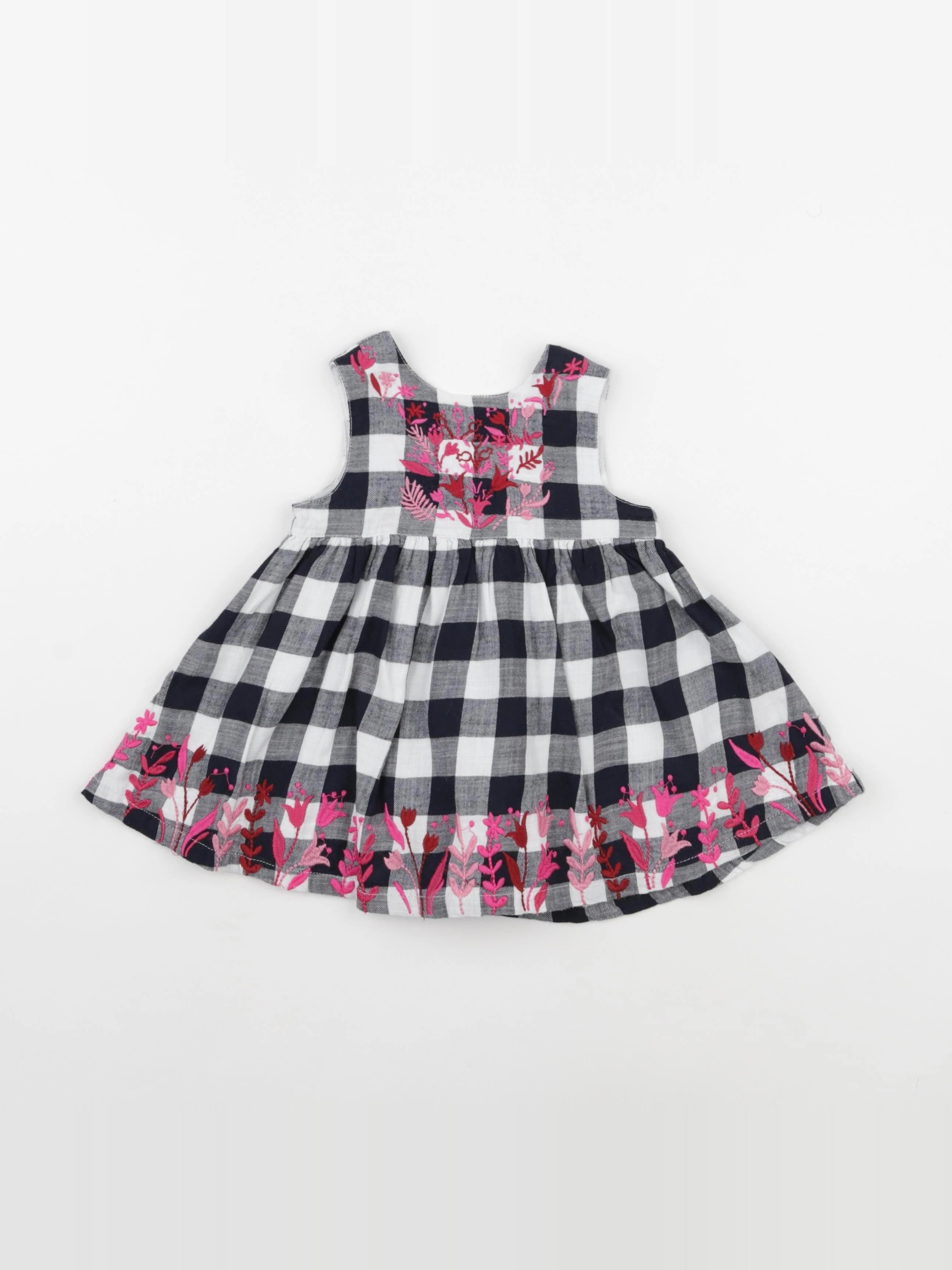 DPAM - robe blanc, noir - 6 mois