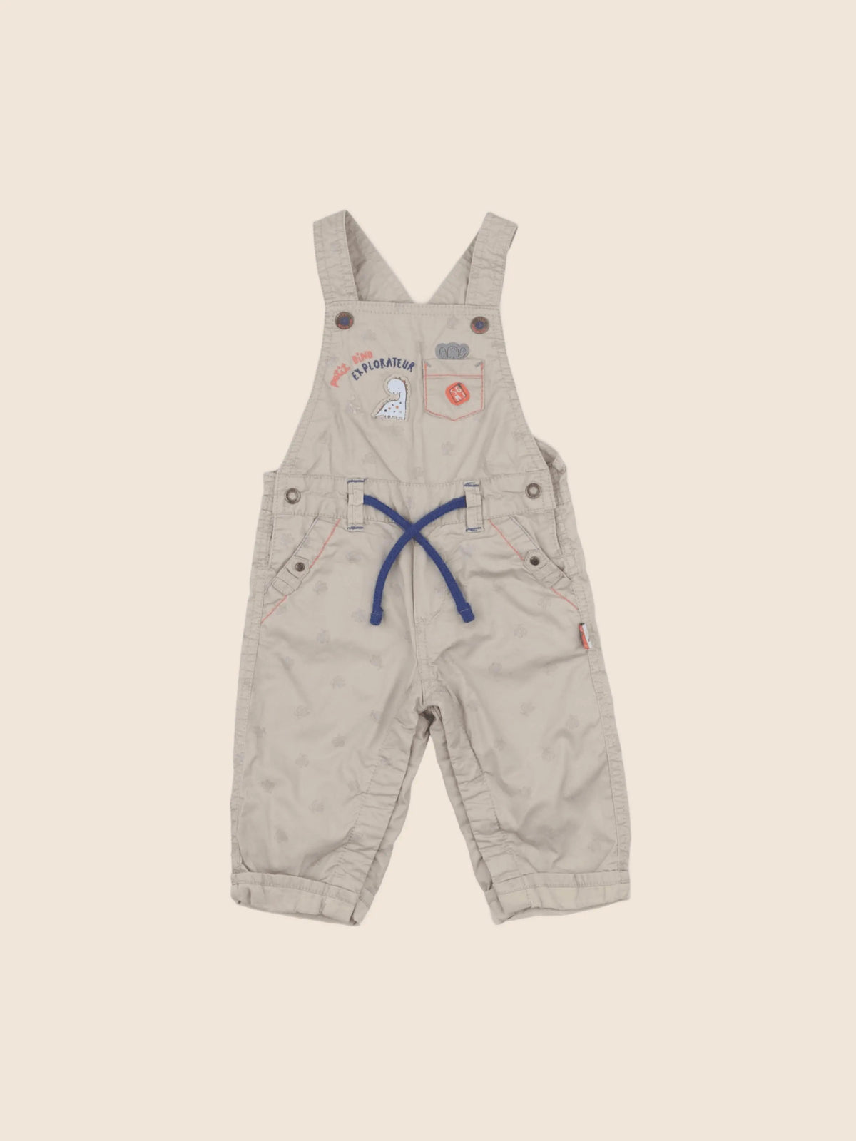 Sergent Major - salopette beige - 6 mois