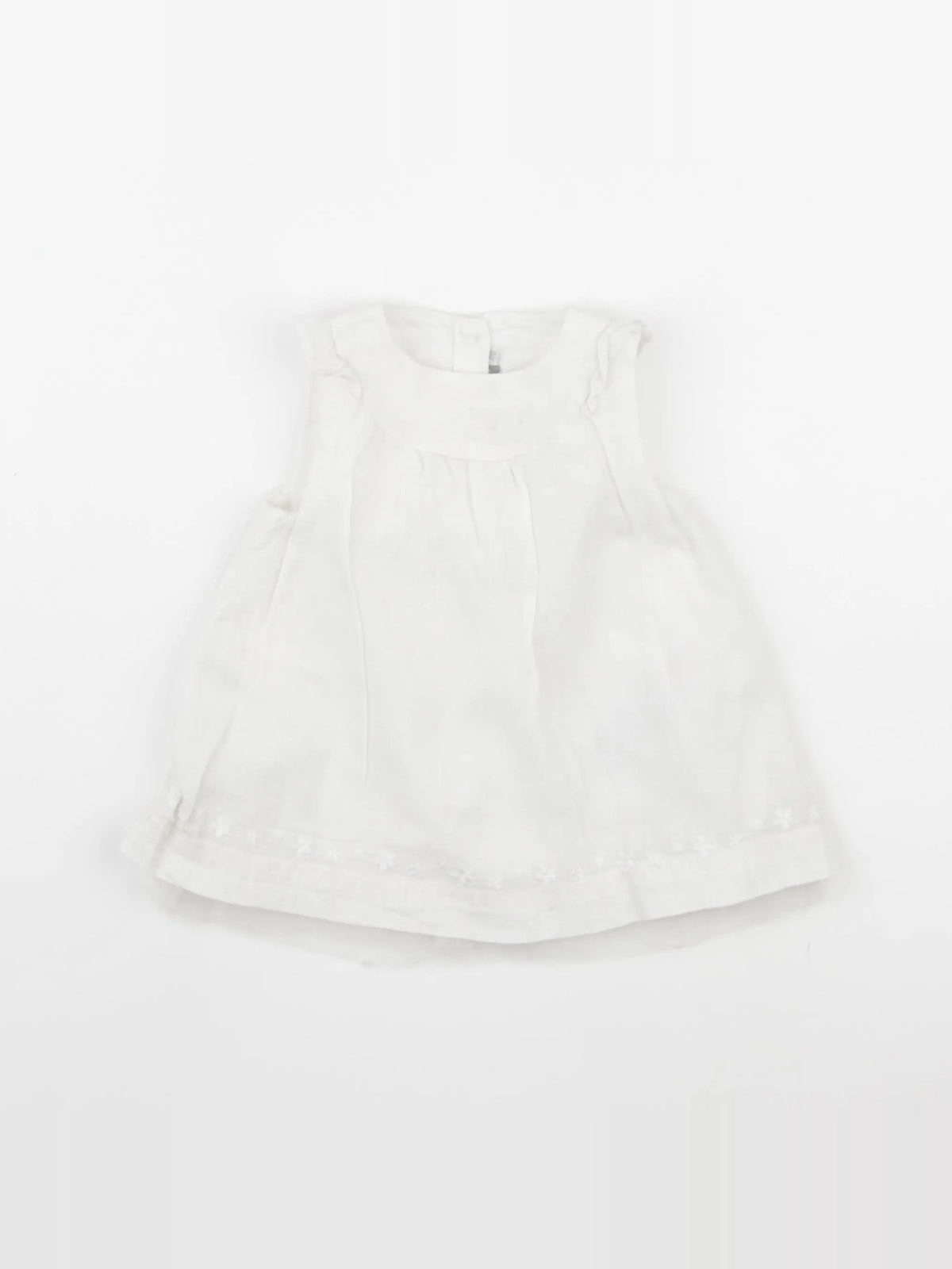 Sergent Major - robe beige, or - 3 mois