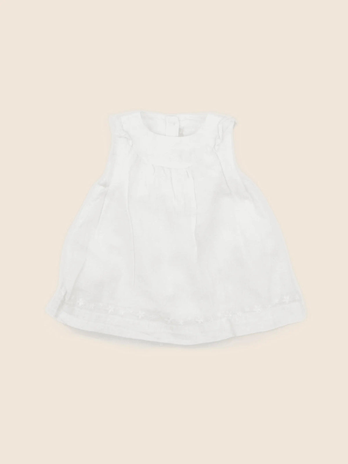 Sergent Major - robe beige, or - 3 mois