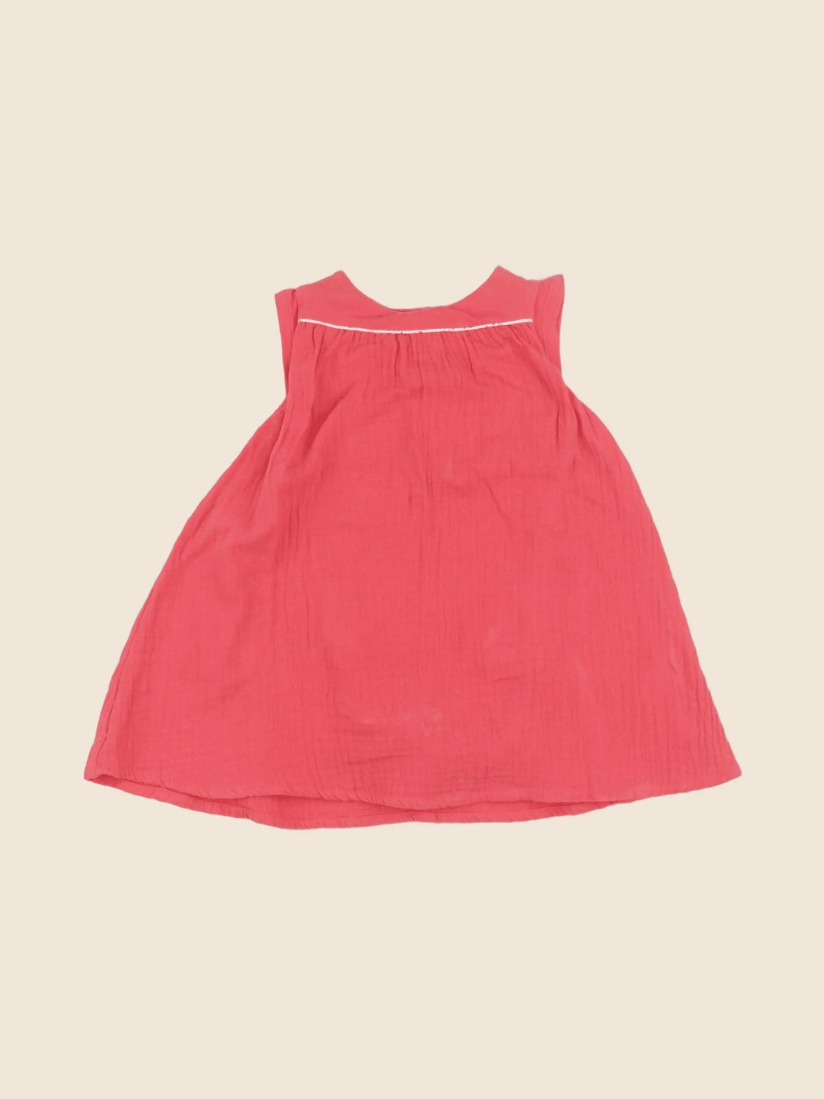 Obaïbi - robe rouge - 6 mois
