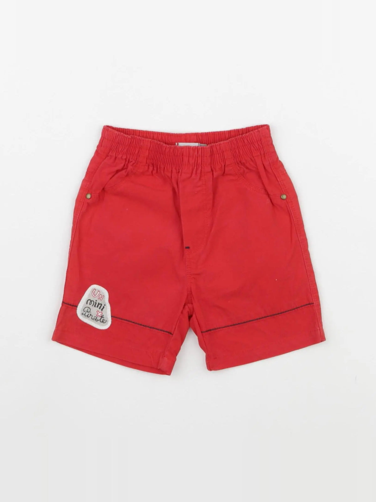 Catimini - short rouge - 3 mois
