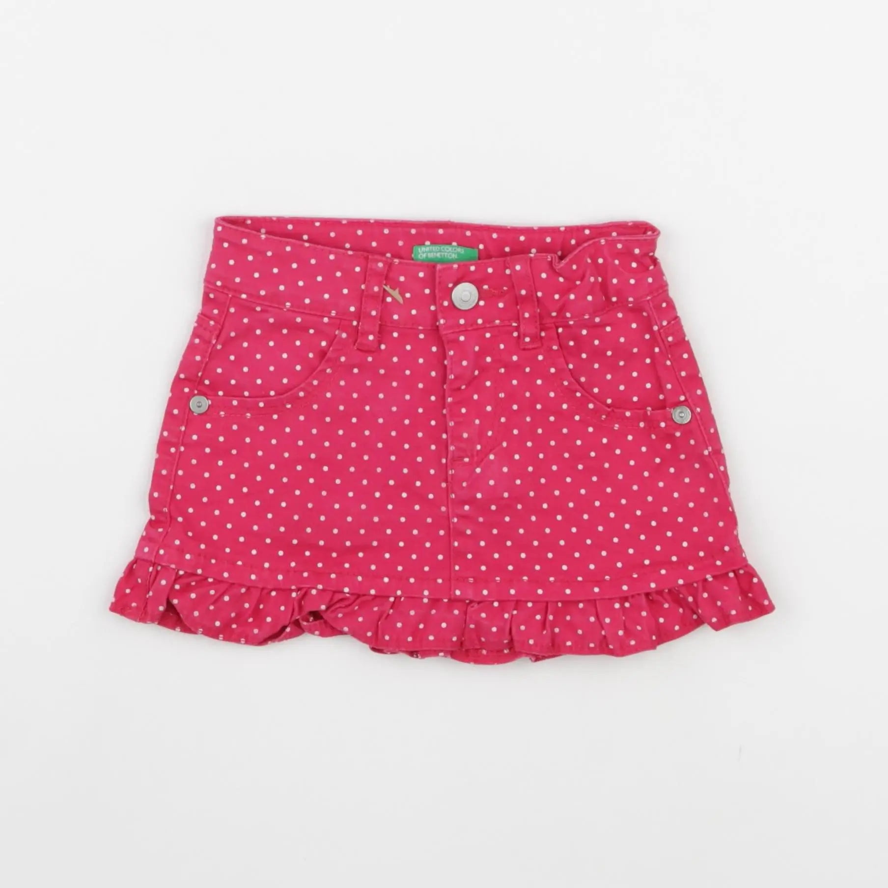 Benetton - jupe rose - 1 an