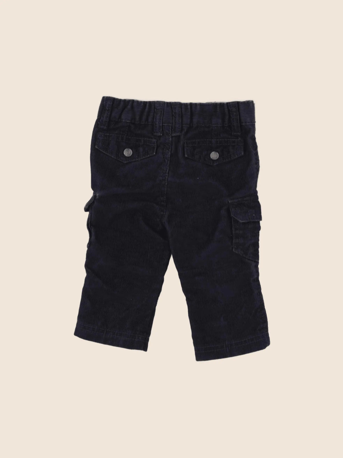 Obaïbi - pantalon bleu - 6 mois