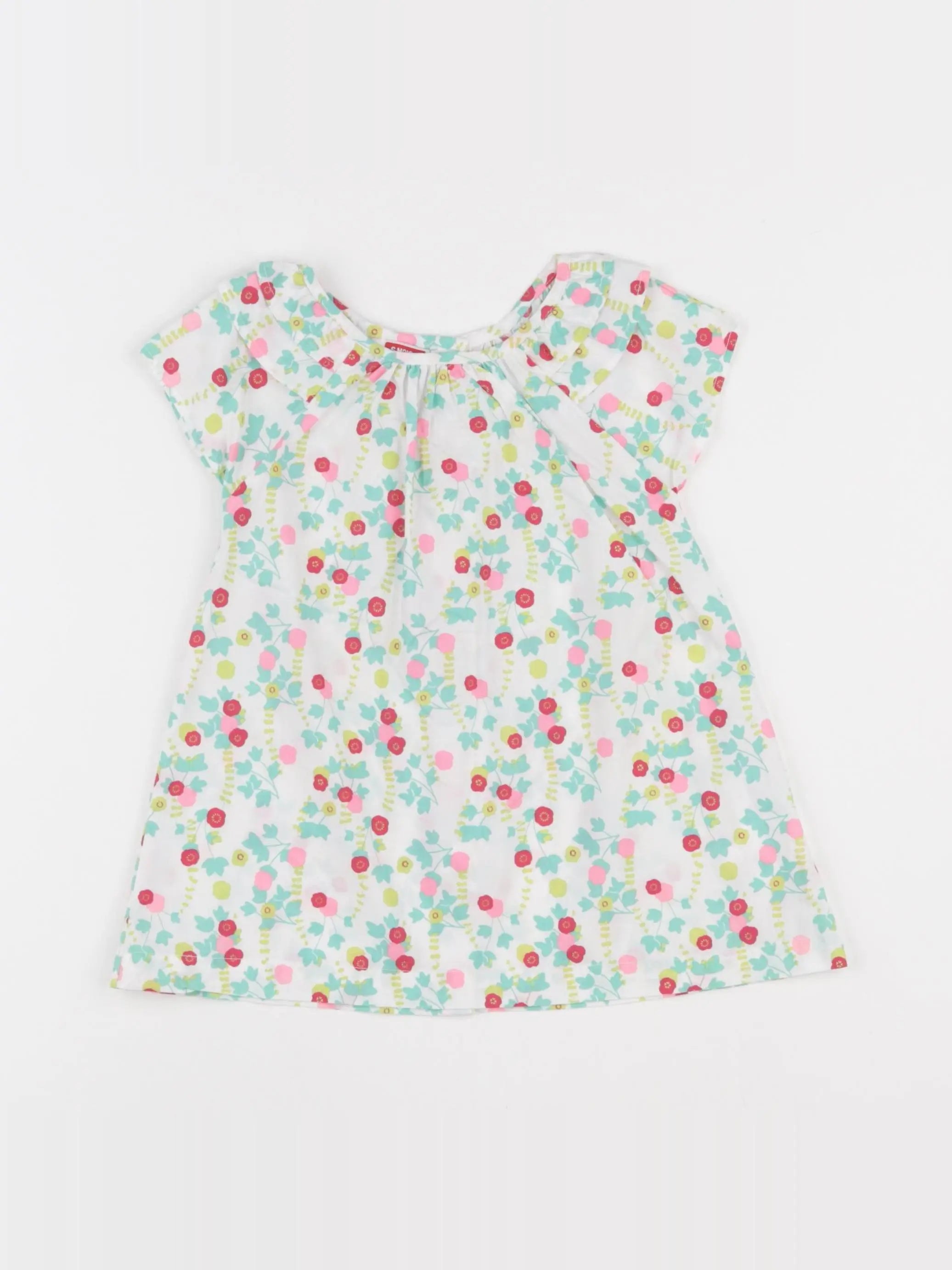 DPAM - robe vert - 6 mois