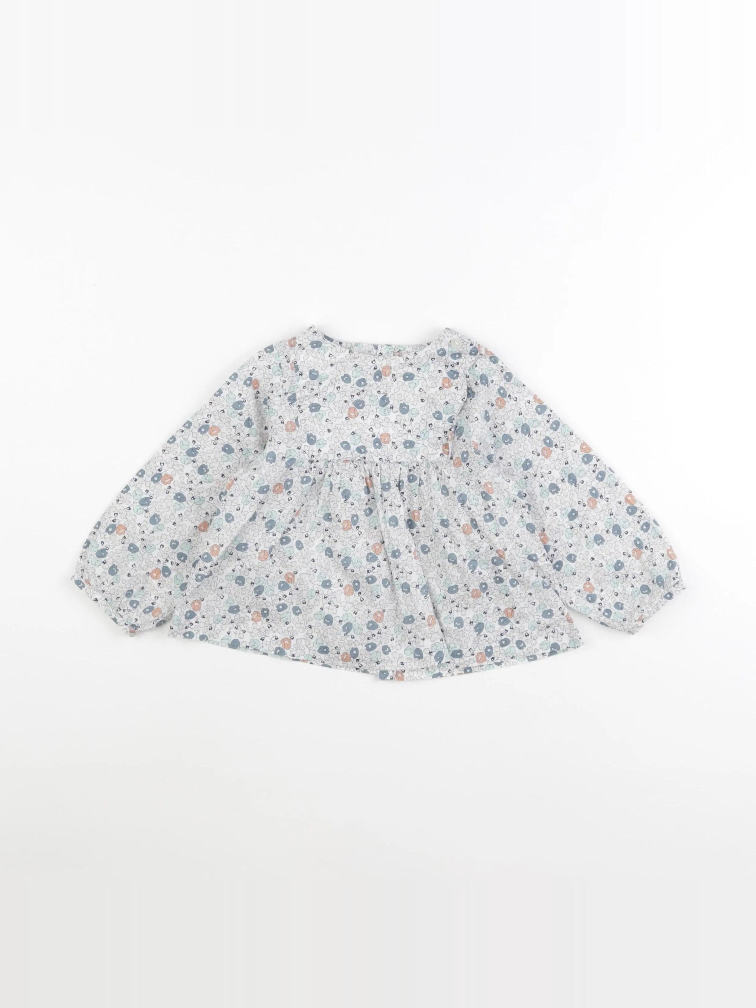 Jacadi - blouse liberty multicolore - 18 mois