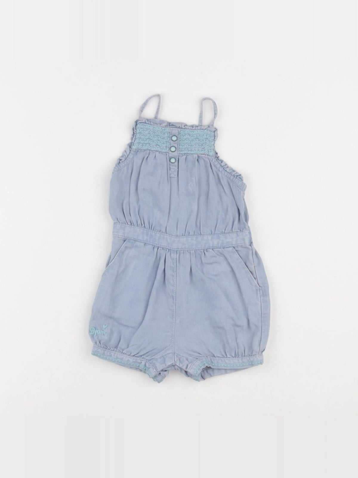 DPAM - combinaison bleu - 6 mois