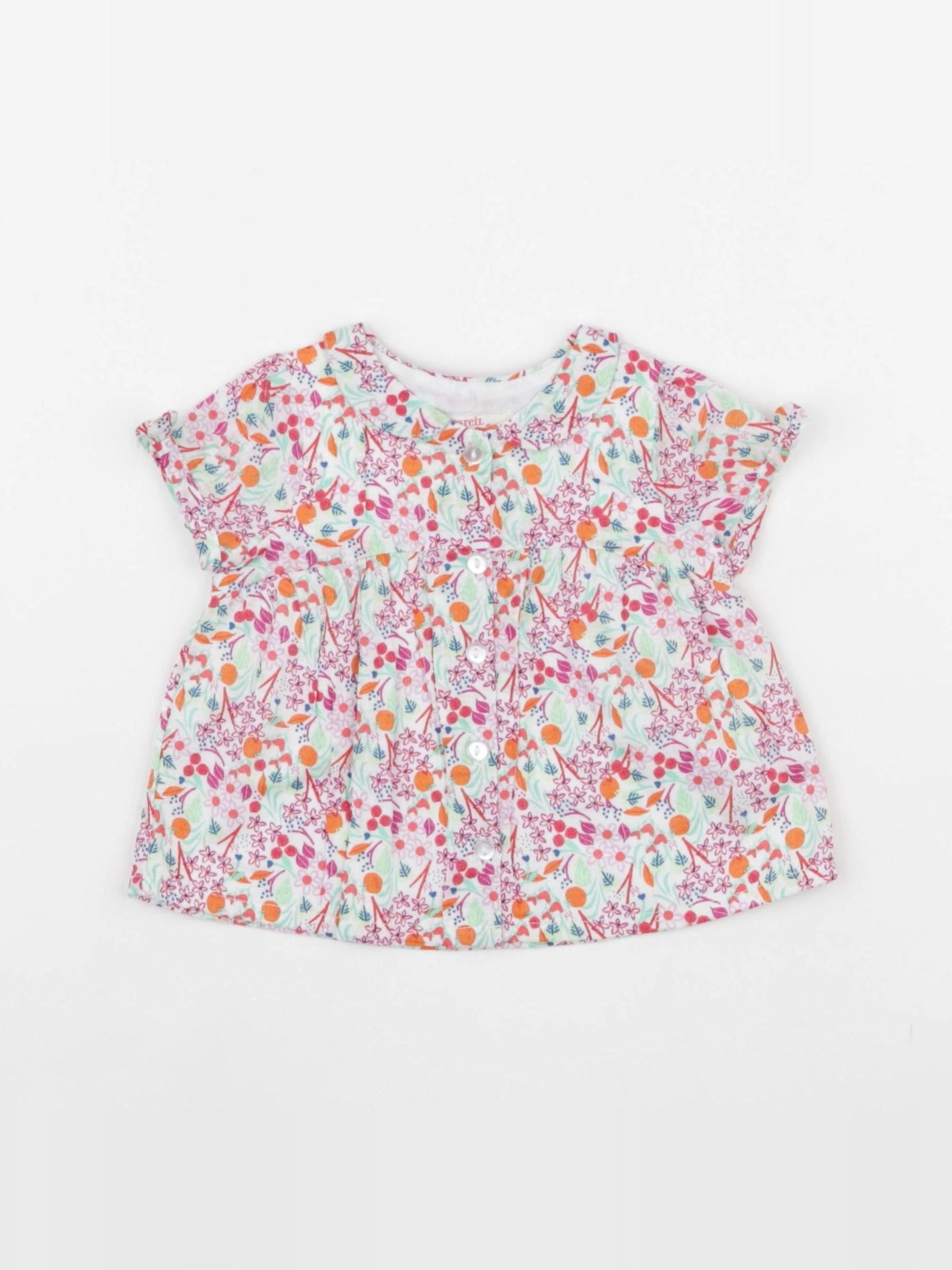 DPAM - blouse multicolore - 3 mois