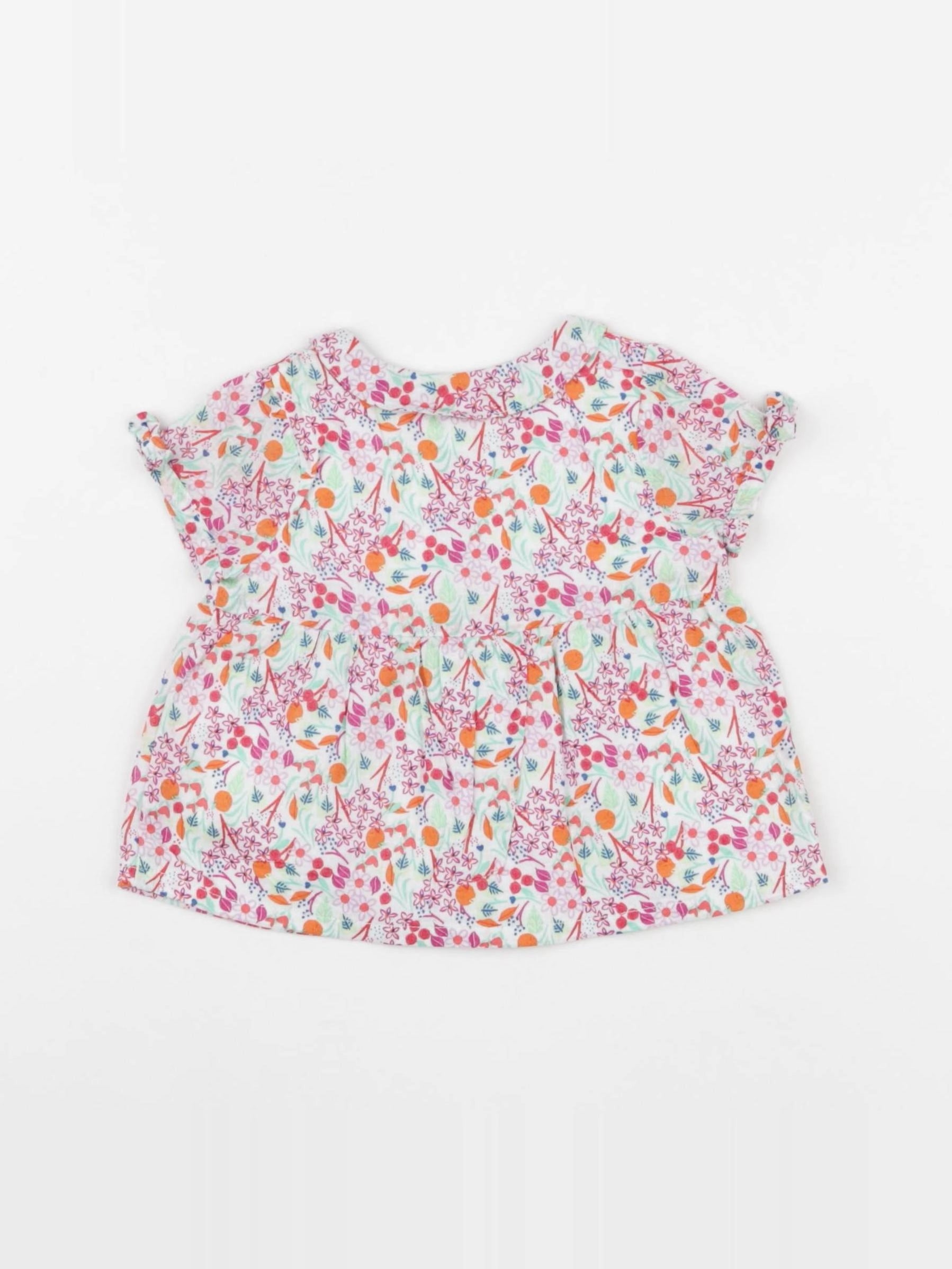 DPAM - blouse multicolore - 3 mois