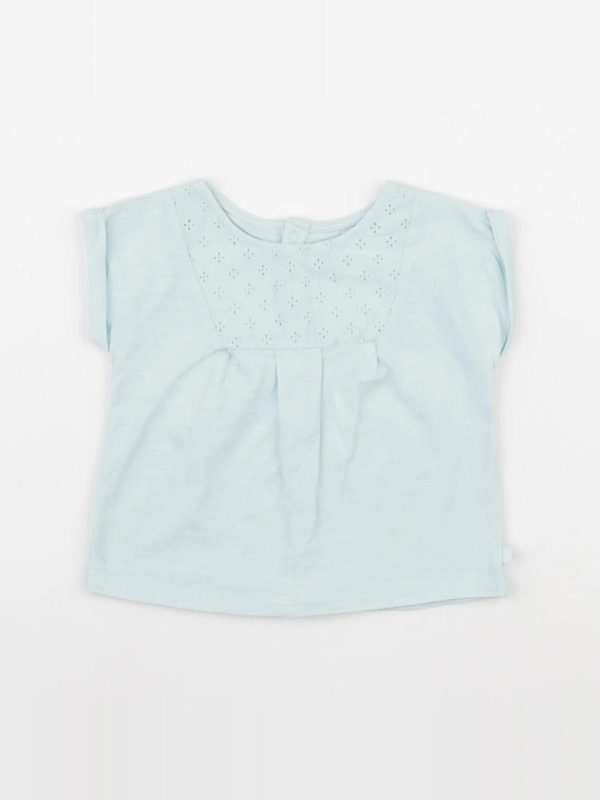 Obaïbi - tee-shirt bleu - 6 mois