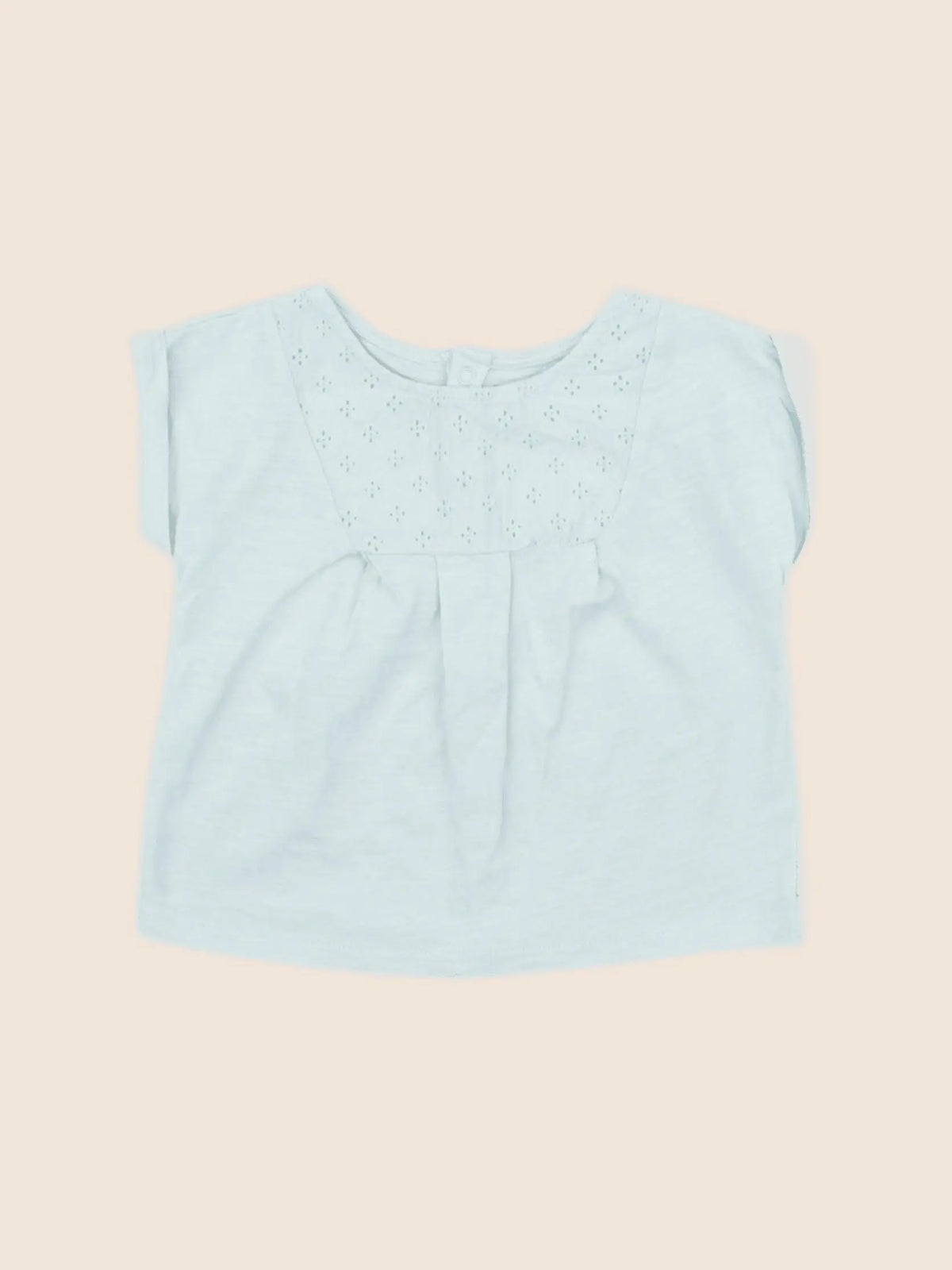 Obaïbi - tee-shirt bleu - 6 mois
