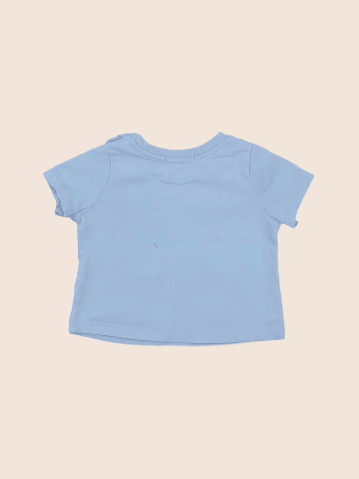DPAM - tee-shirt bleu - 3 mois