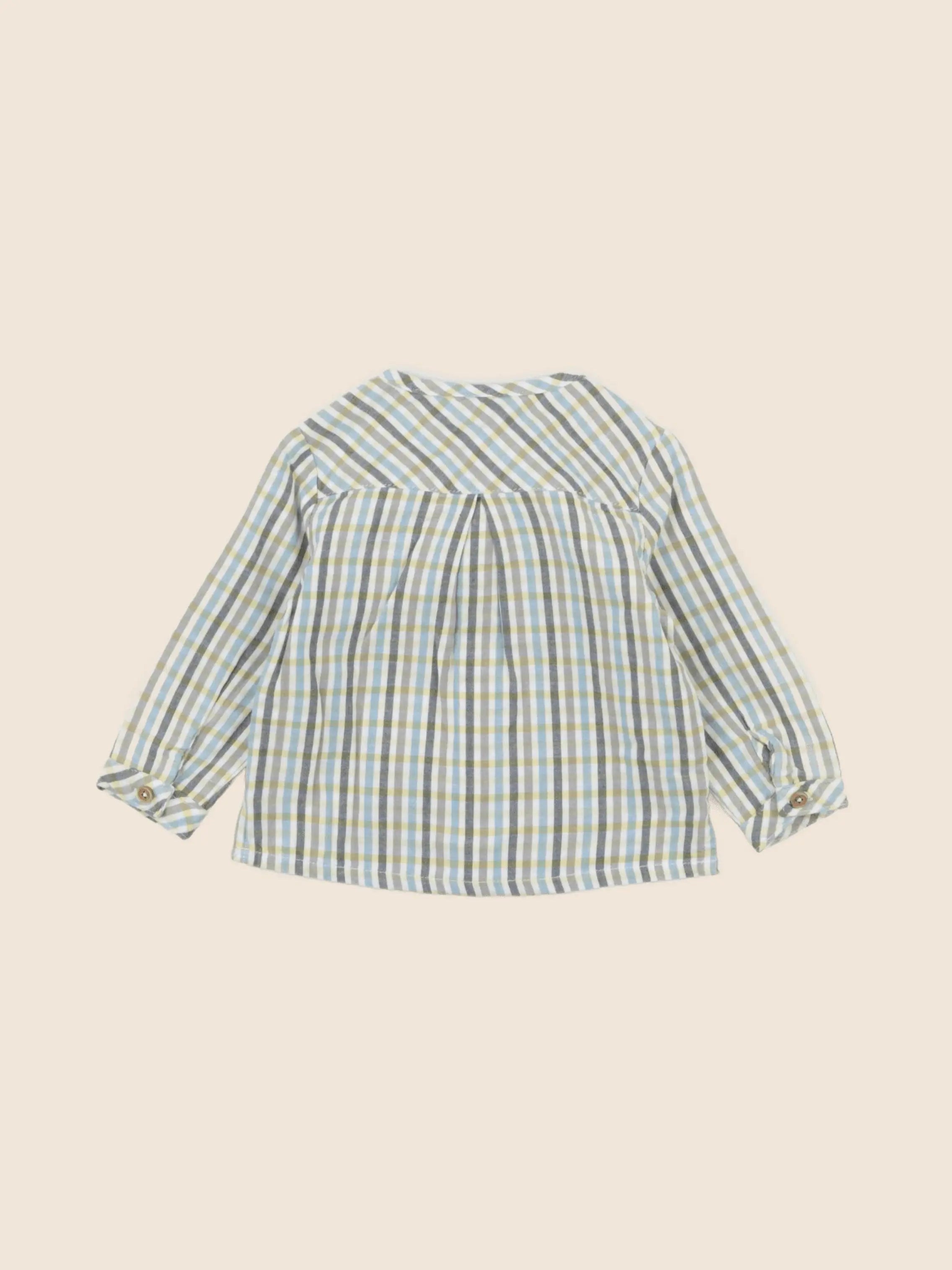 Sergent Major - chemise multicolore - 12 mois