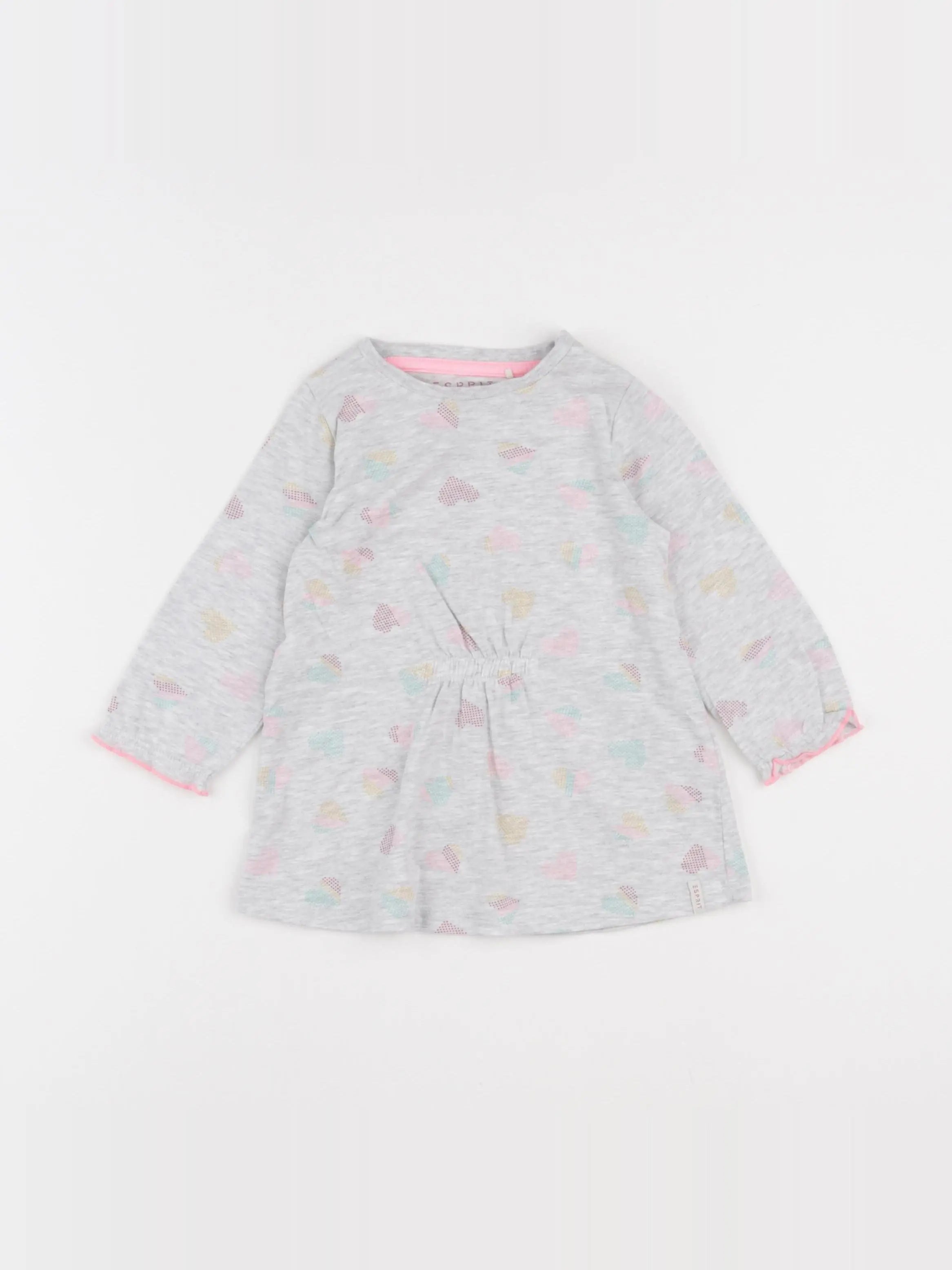 Esprit - robe gris - 3 mois