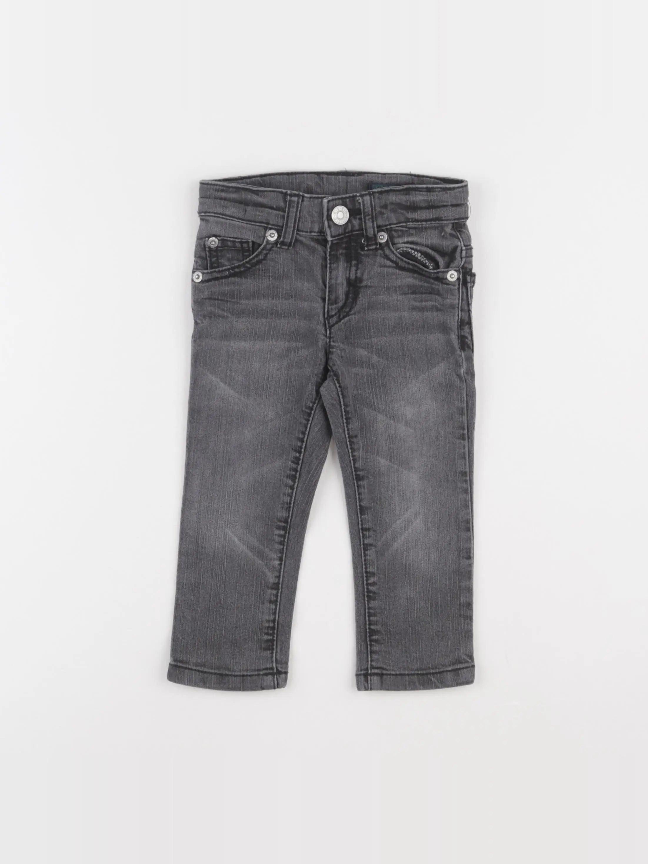 Benetton - jean gris - 1 an