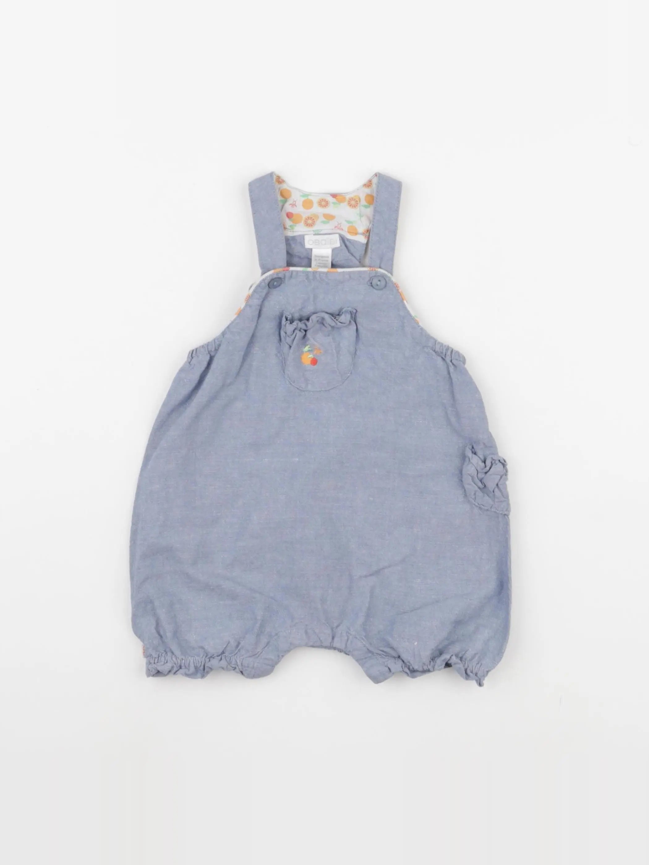 Obaïbi - combinaison multicolore - 3 mois