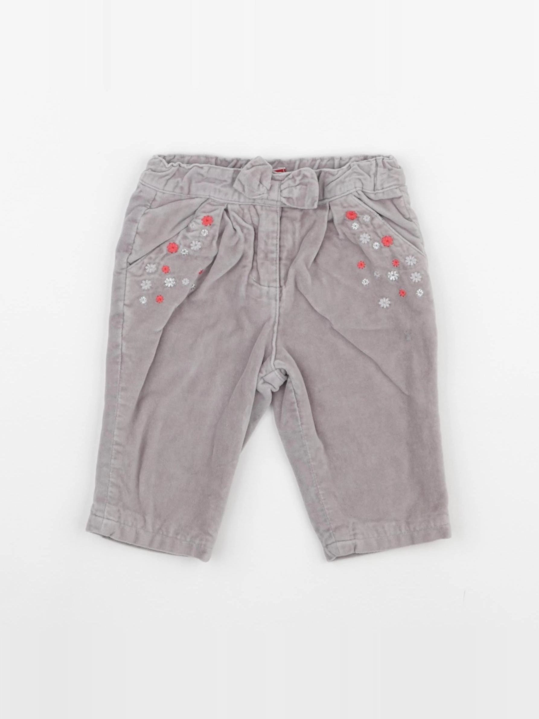 DPAM - pantalon gris - 3 mois