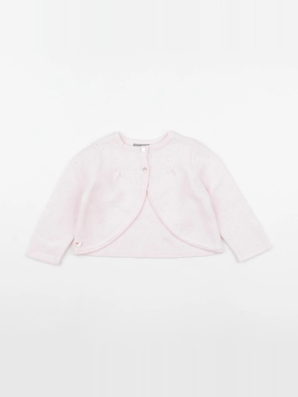 Sergent Major - gilet rose - 6 mois