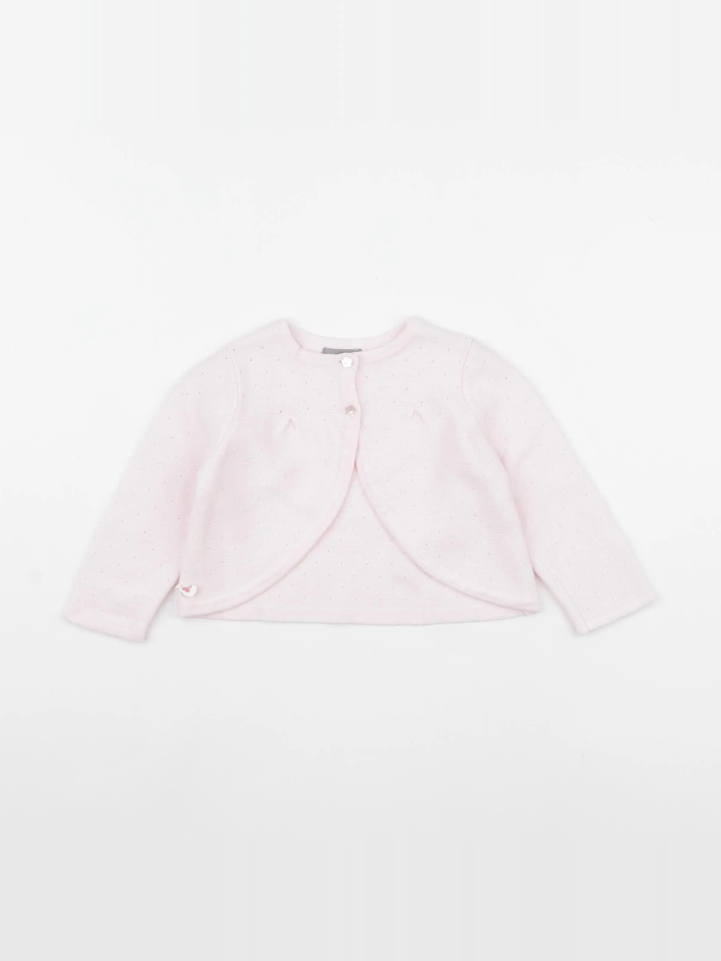Sergent Major - gilet rose - 6 mois