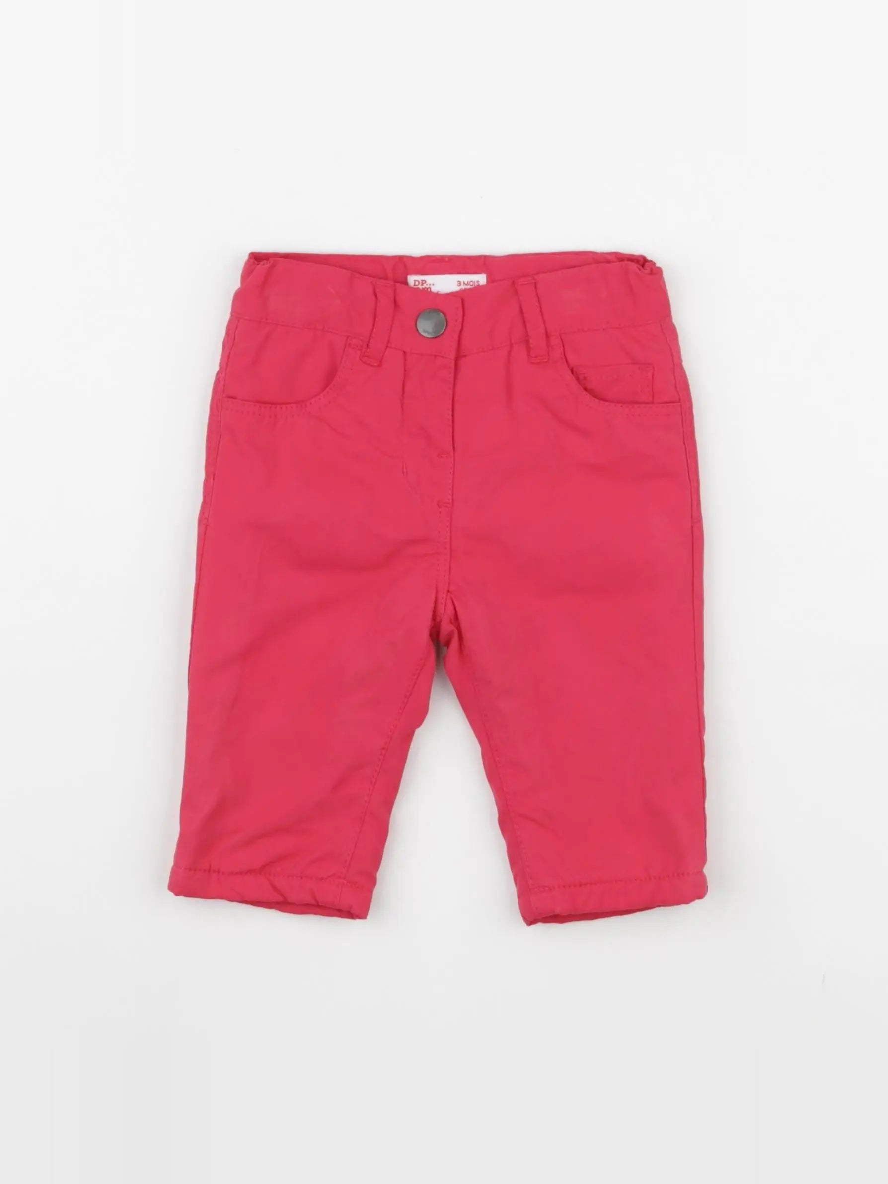DPAM - pantalon rose - 3 mois
