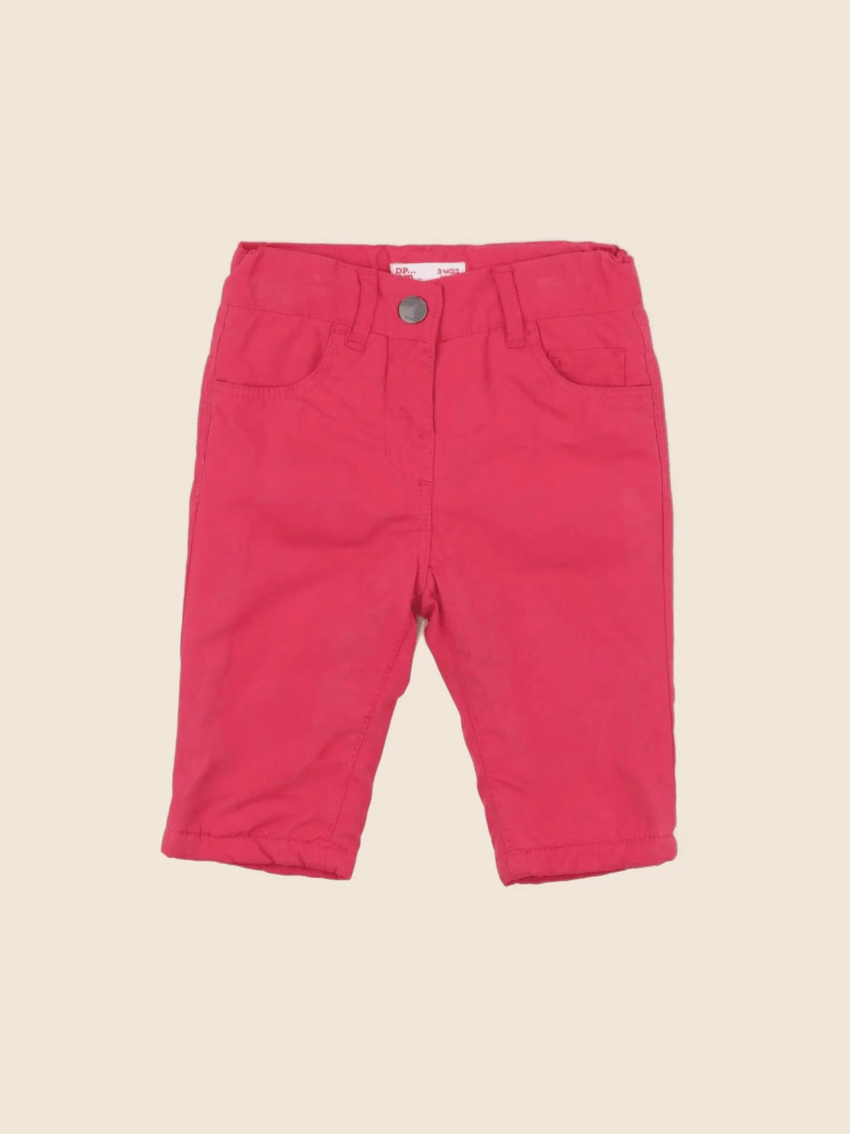 DPAM - pantalon rose - 3 mois