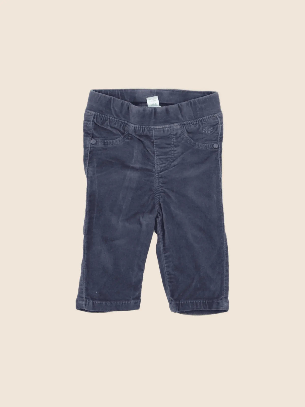 Obaïbi - pantalon bleu - 3 mois