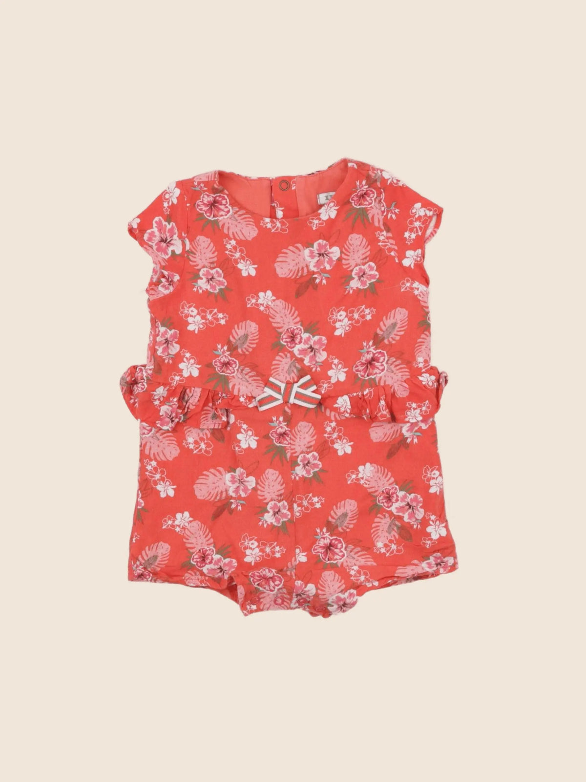 IKKS - combinaison rouge - 6 mois