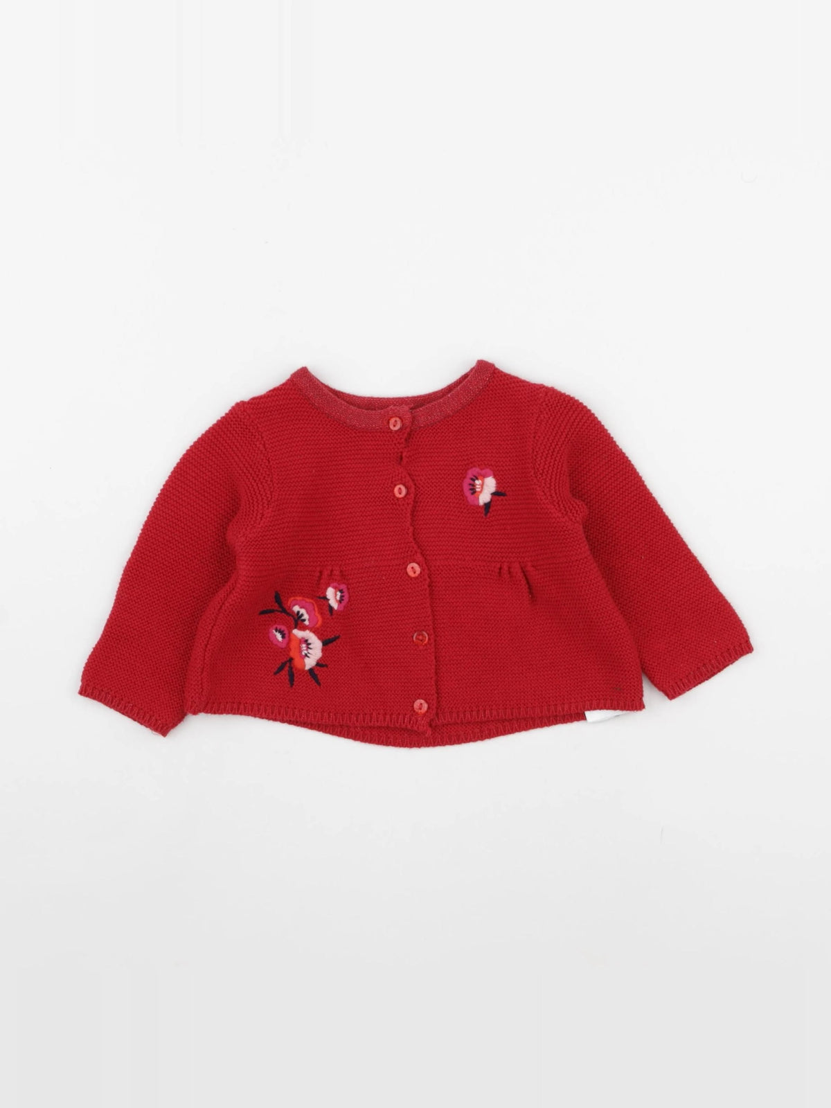 DPAM - gilet rouge - 6 mois