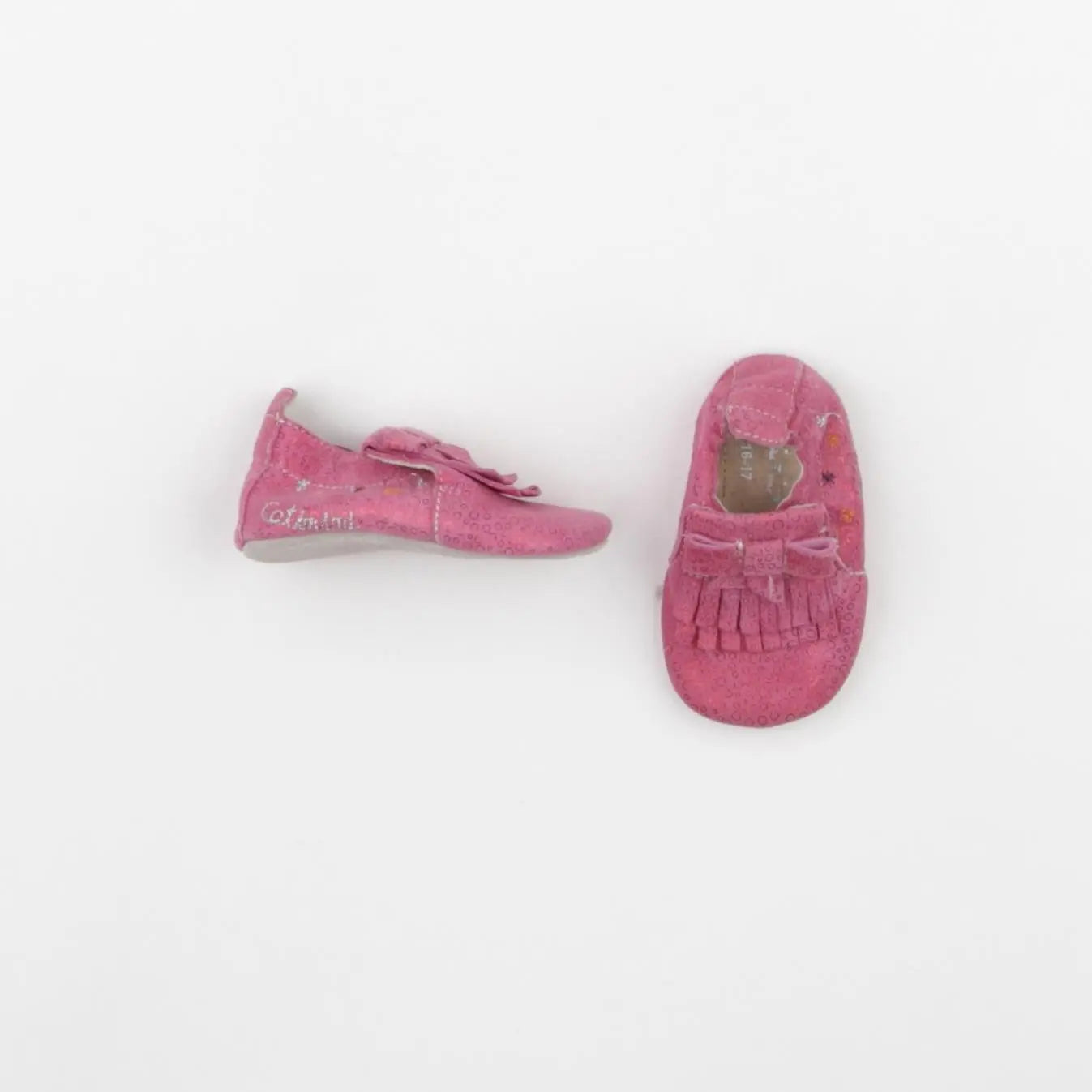 Catimini - chaussons rose - pointure 16/17