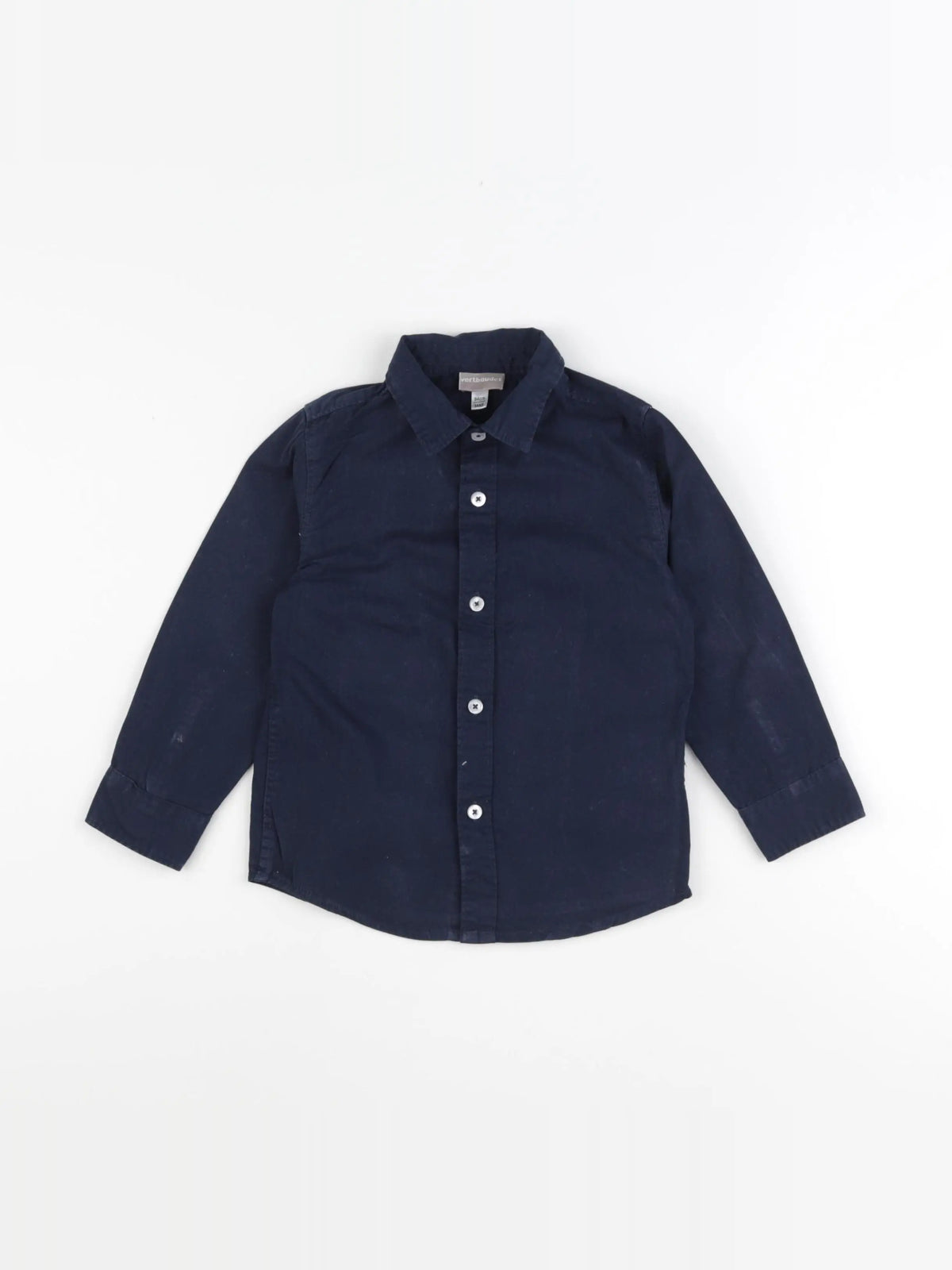 Vertbaudet - chemise bleu - 3 ans