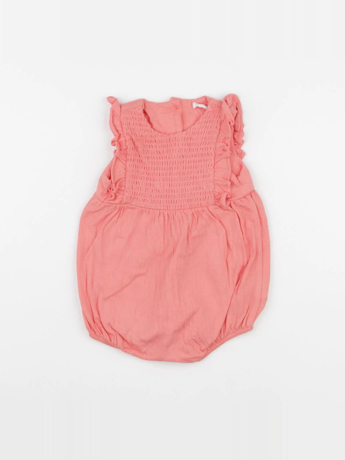 Vertbaudet - combinaison rose - 9 mois