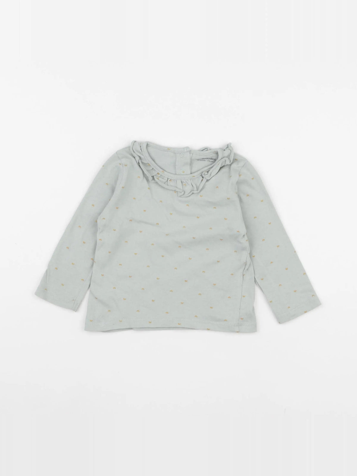 Vertbaudet - tee-shirt vert - 12 mois