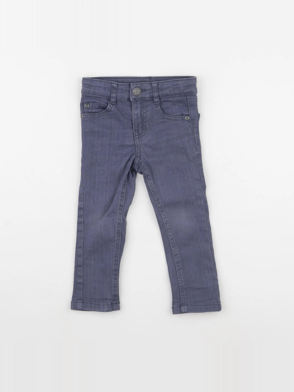 Vertbaudet - pantalon bleu - 2 ans