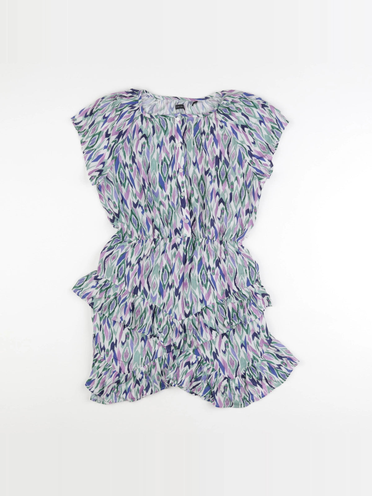 IKKS - blouse bleu - 10 ans