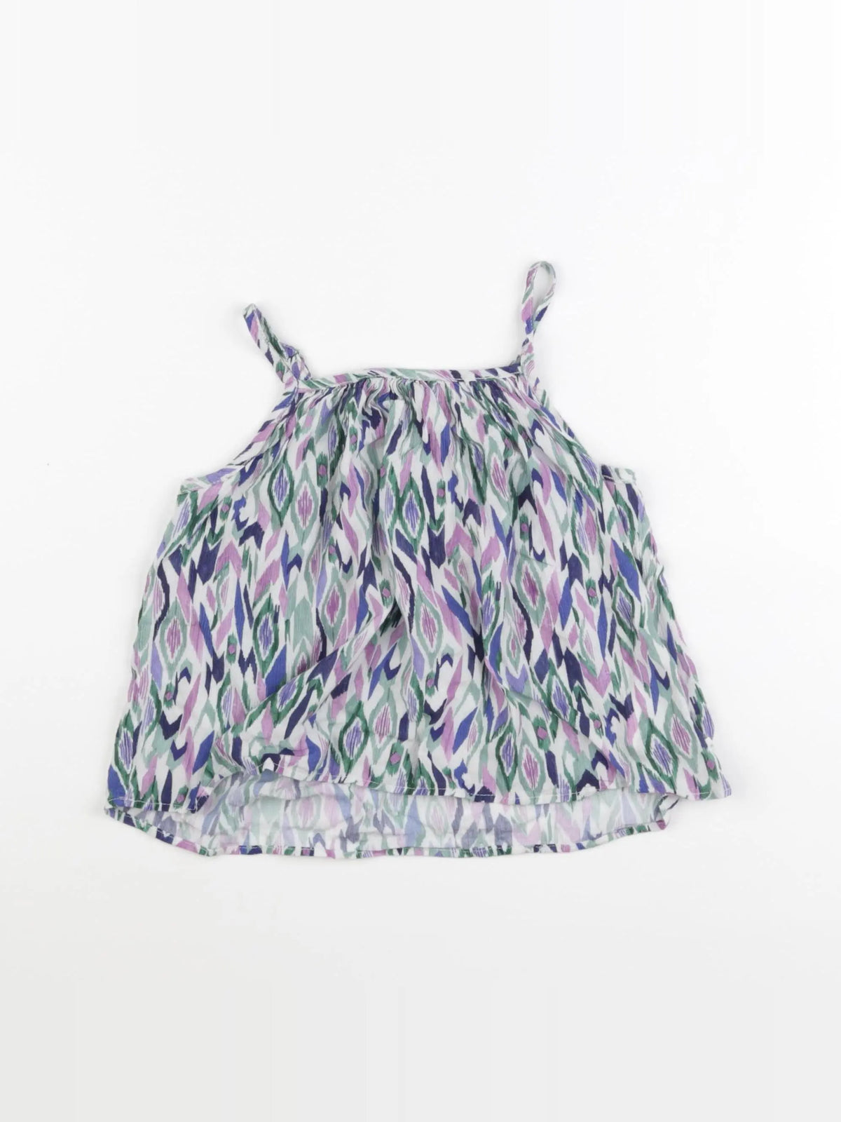 IKKS - blouse bleu - 8 ans