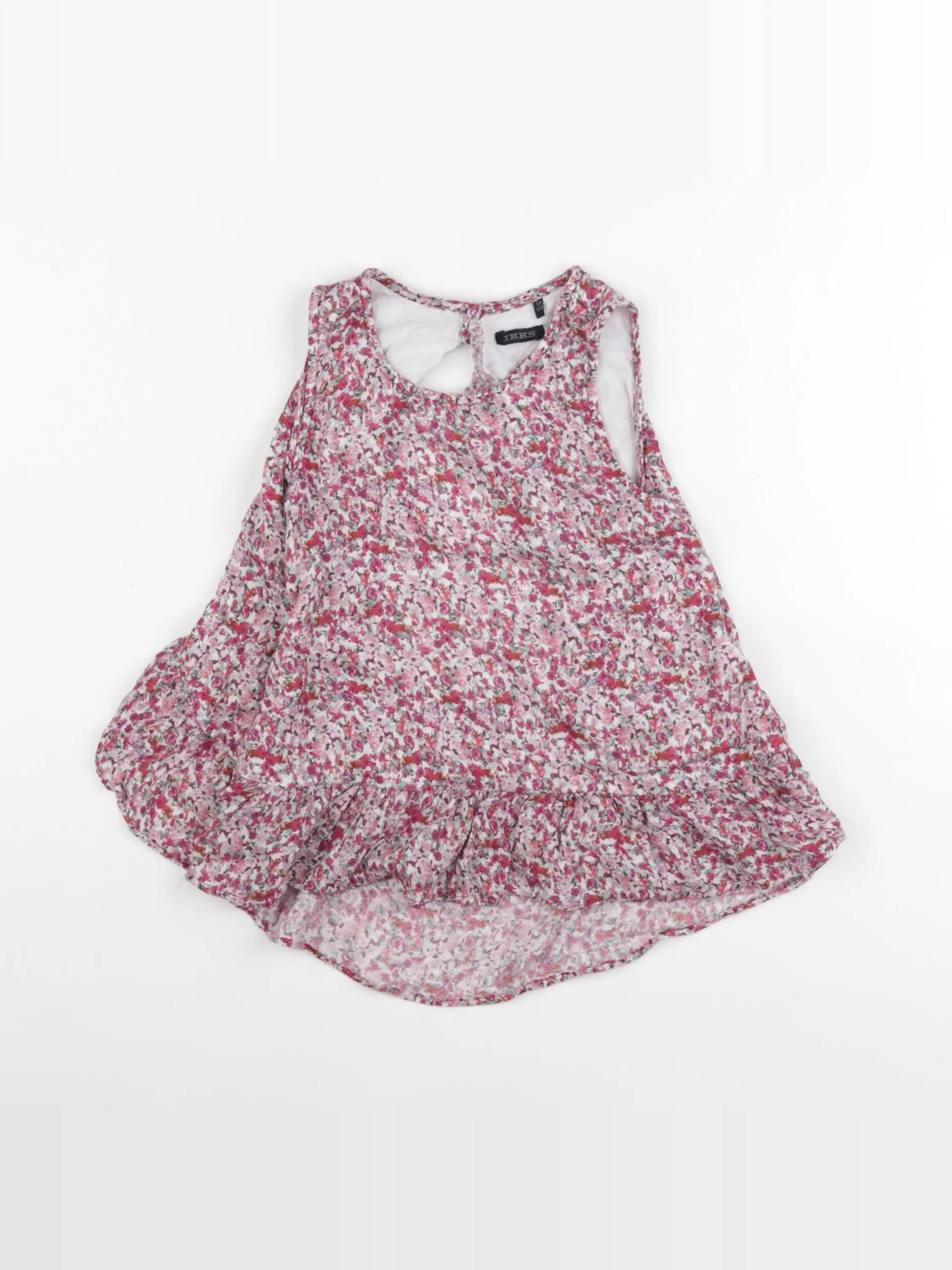 IKKS - blouse rose - 8 ans