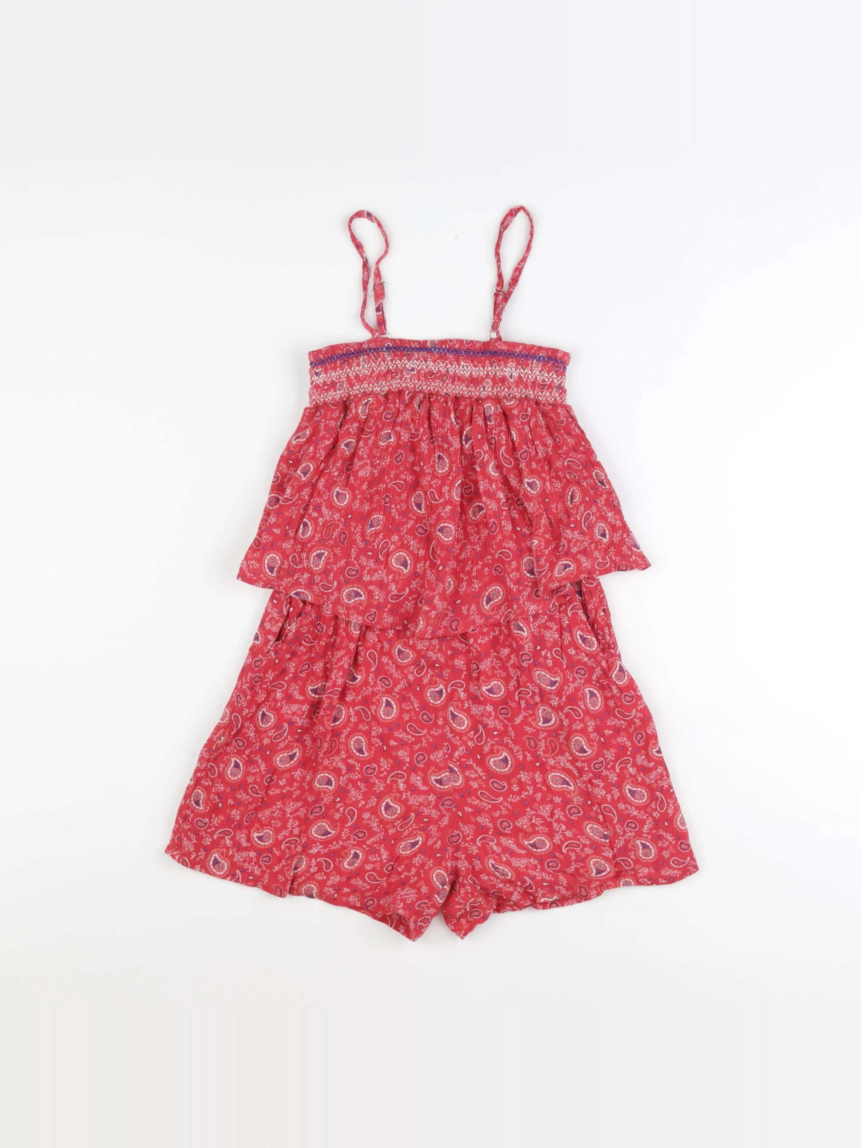 IKKS - combinaison rouge - 10 ans