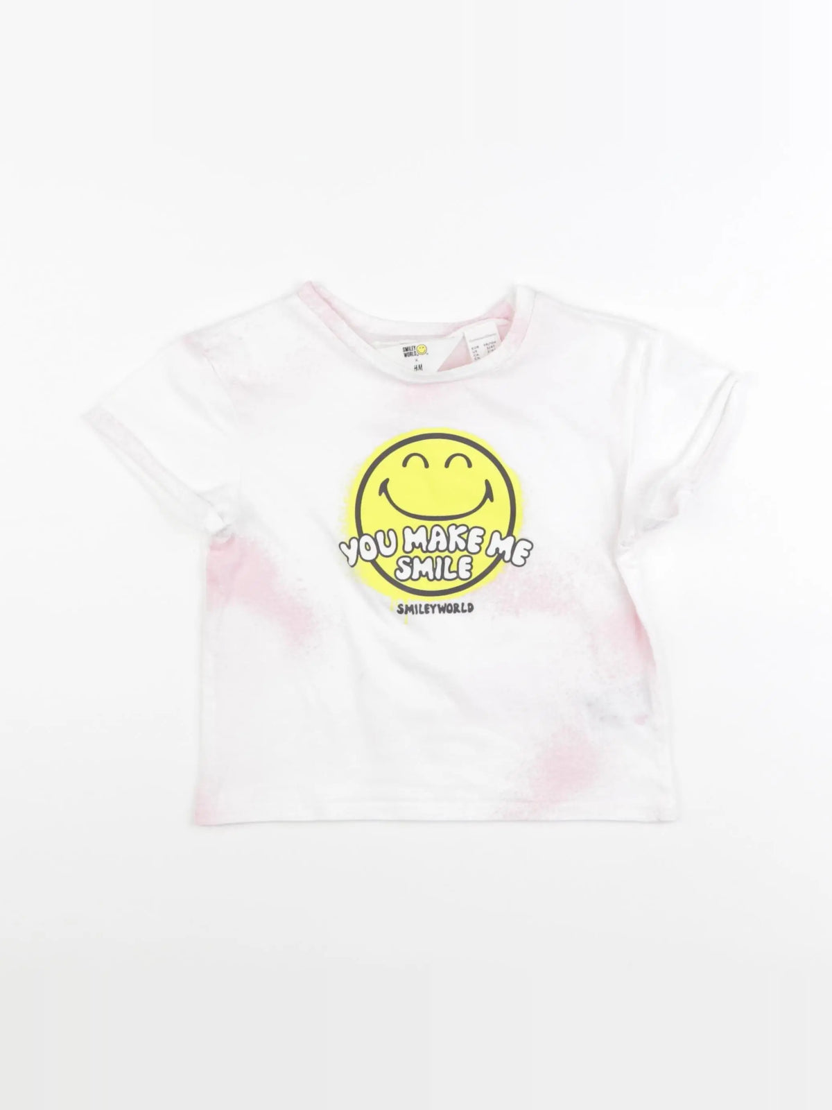 H&M - tee-shirt blanc - 2/4 ans