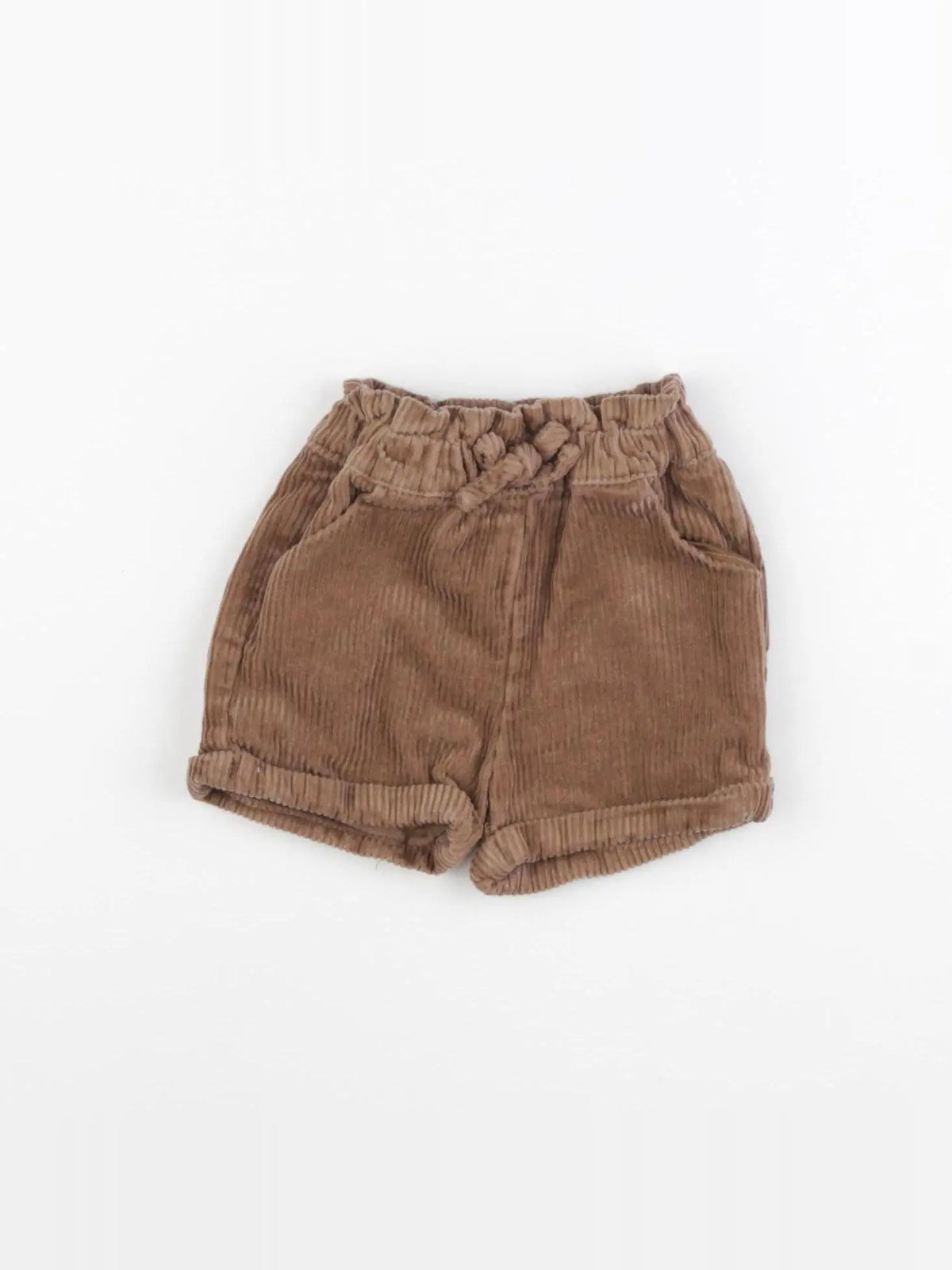Vertbaudet - short marron - 3 mois