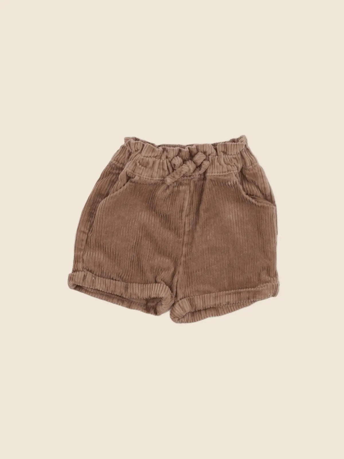 Vertbaudet - short marron - 3 mois