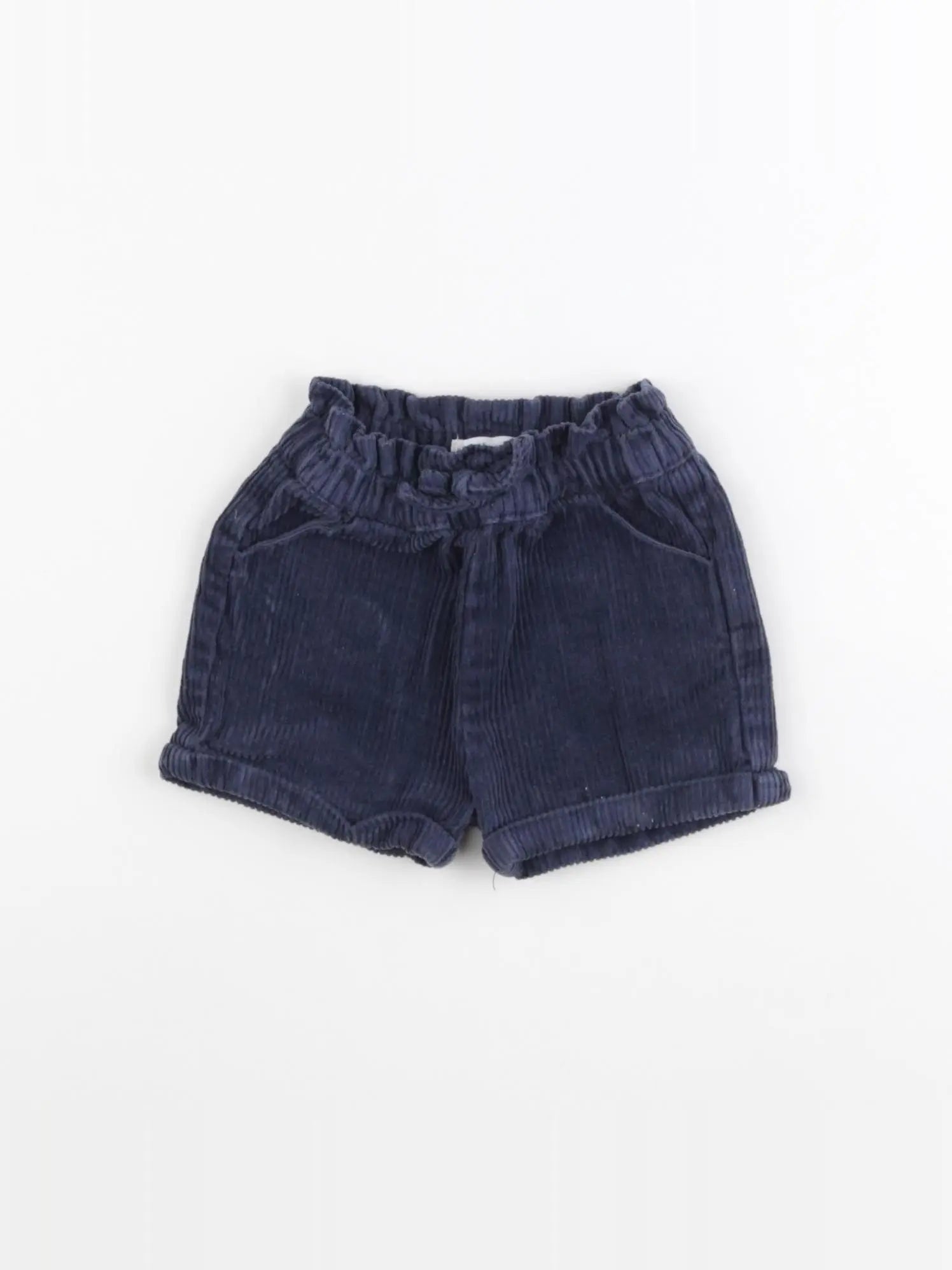 Vertbaudet - short bleu - 3 mois
