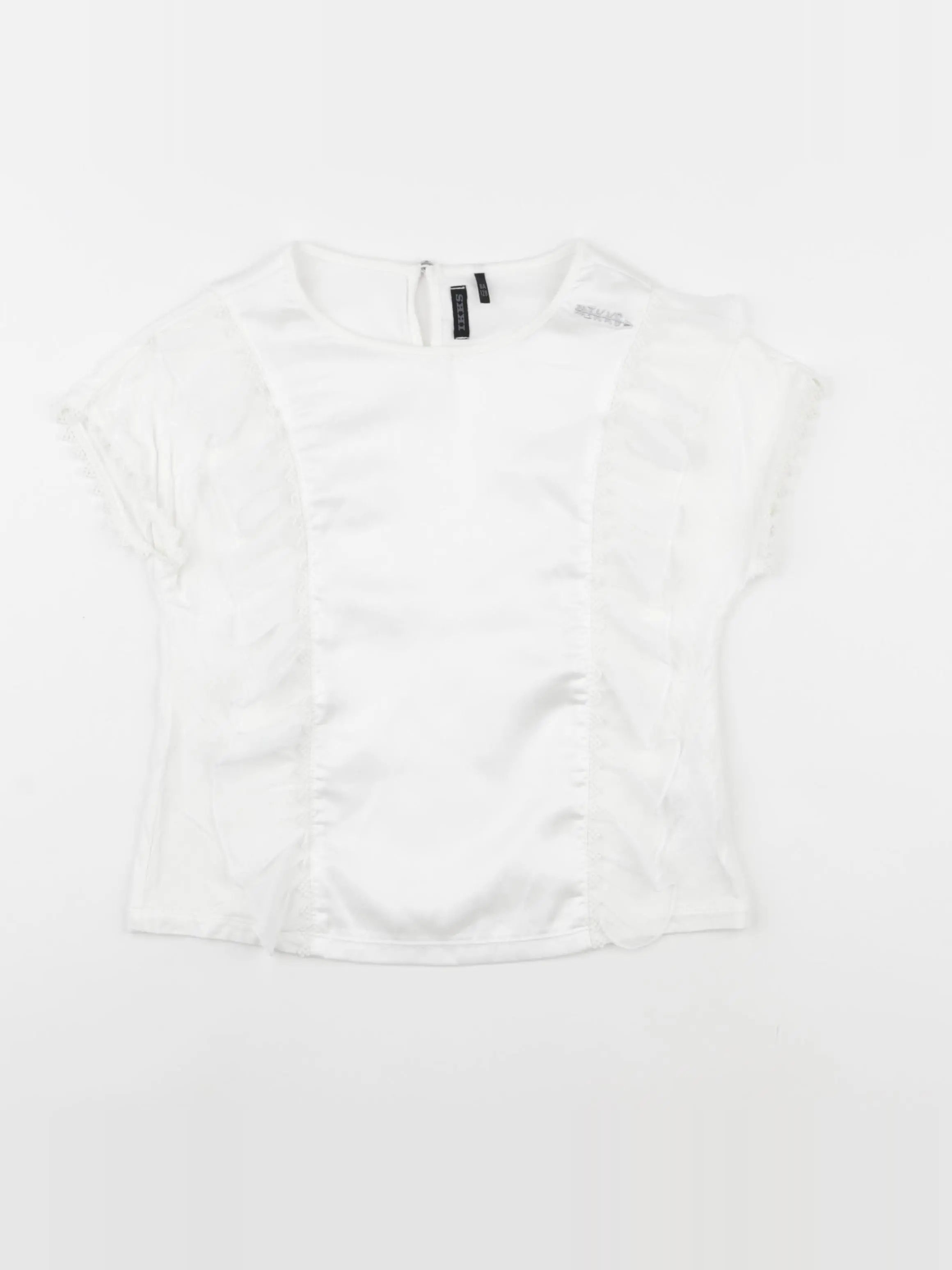 IKKS - blouse blanc - 8 ans