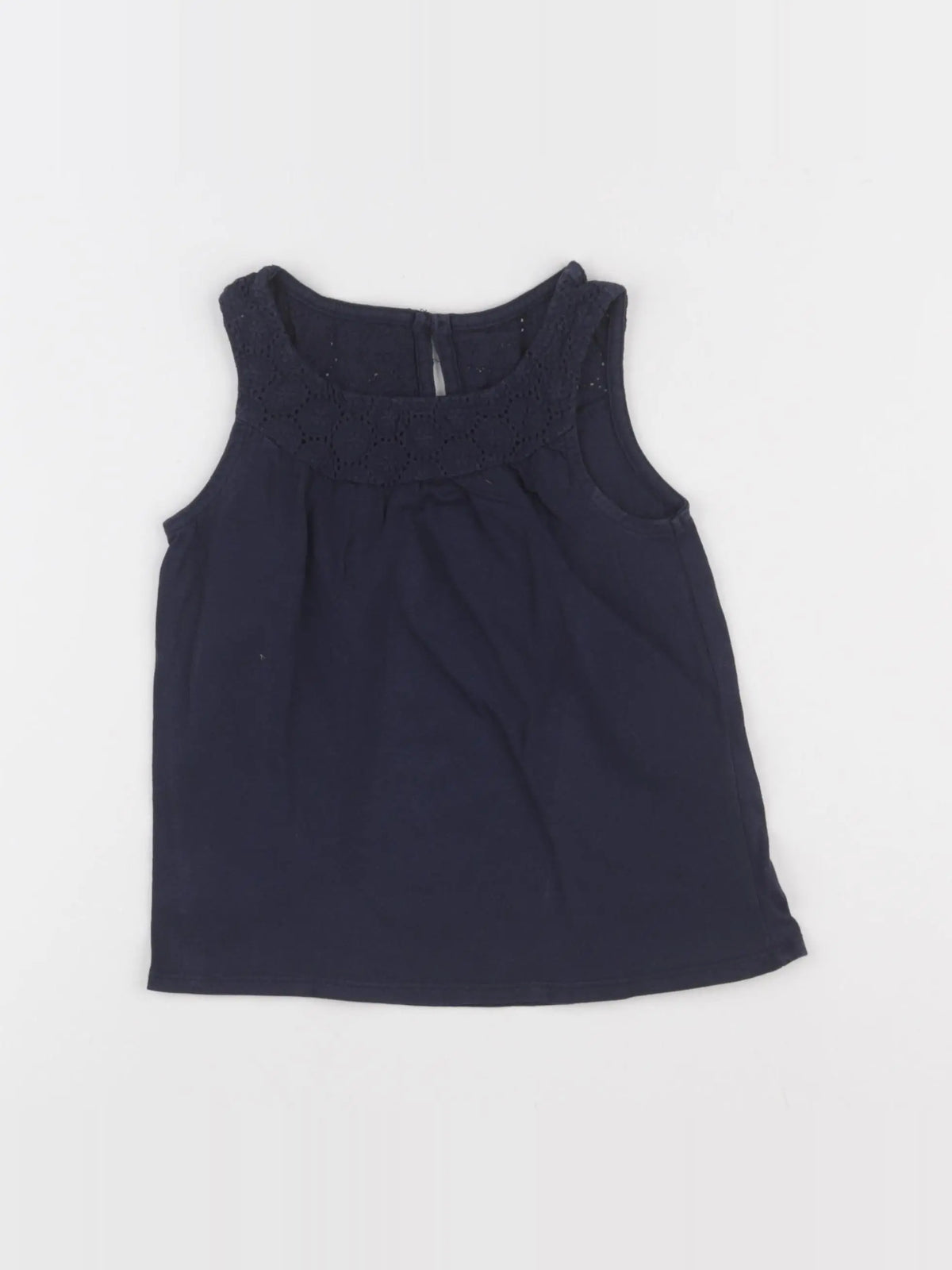 Vertbaudet - débardeur bleu - 6 ans