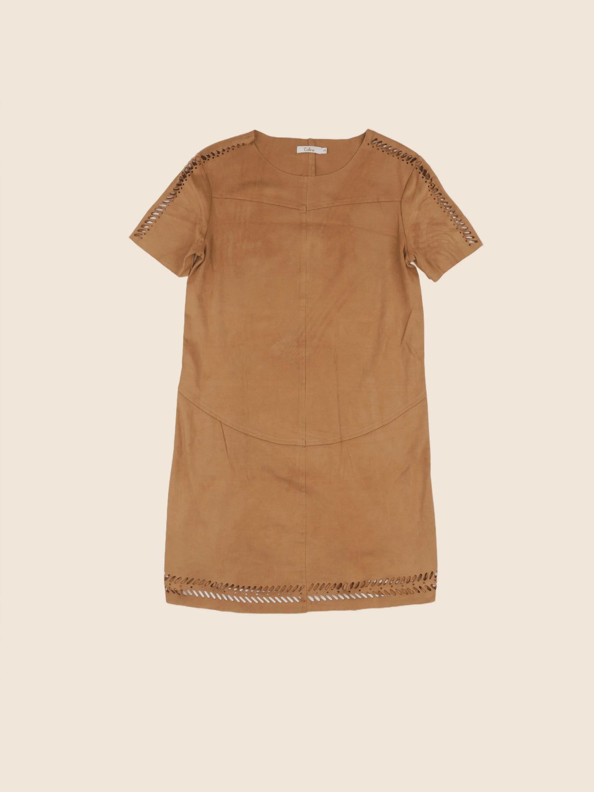 Vertbaudet - robe grossesse marron - 34