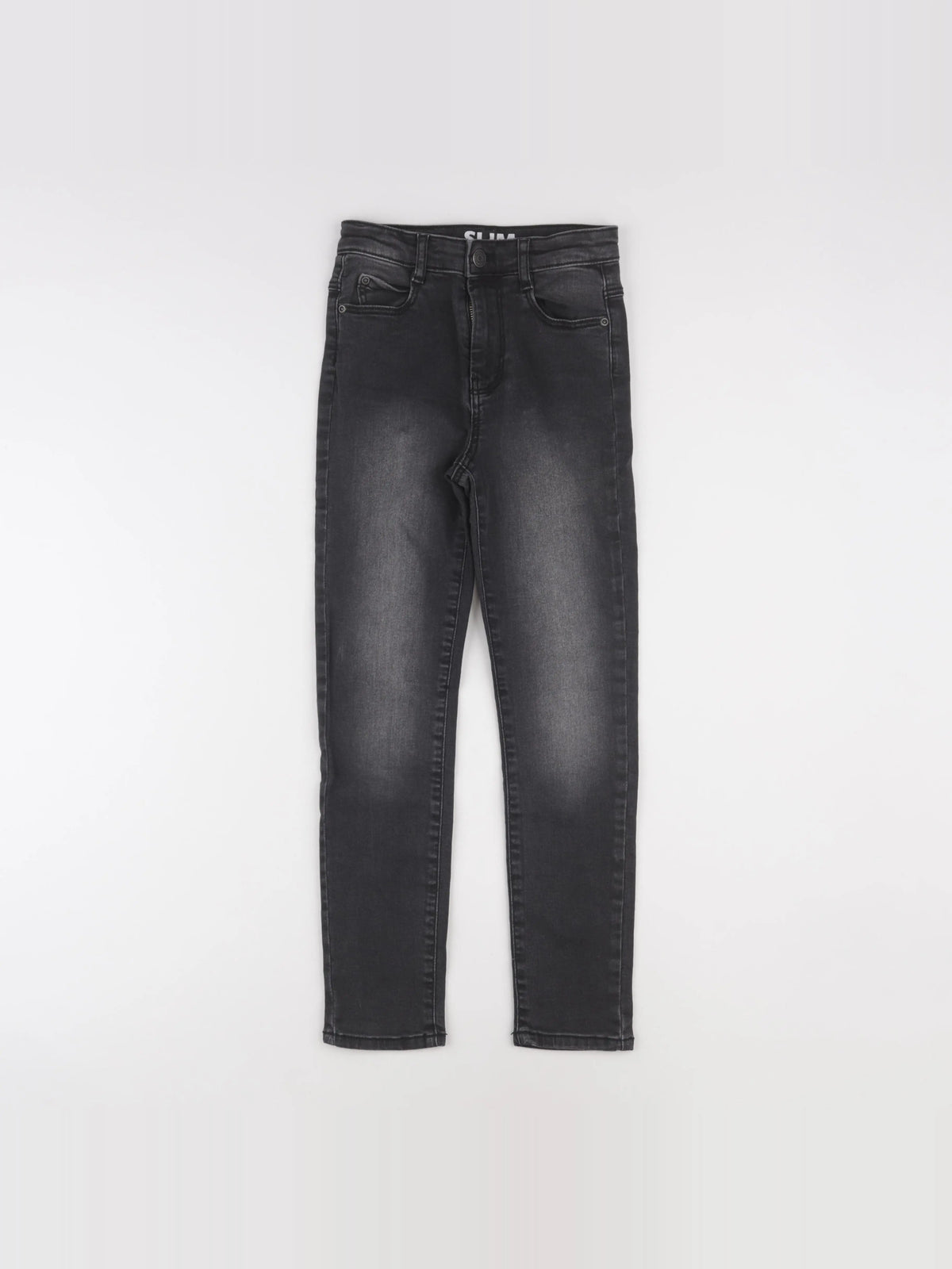 Vertbaudet - jean gris - 9 ans