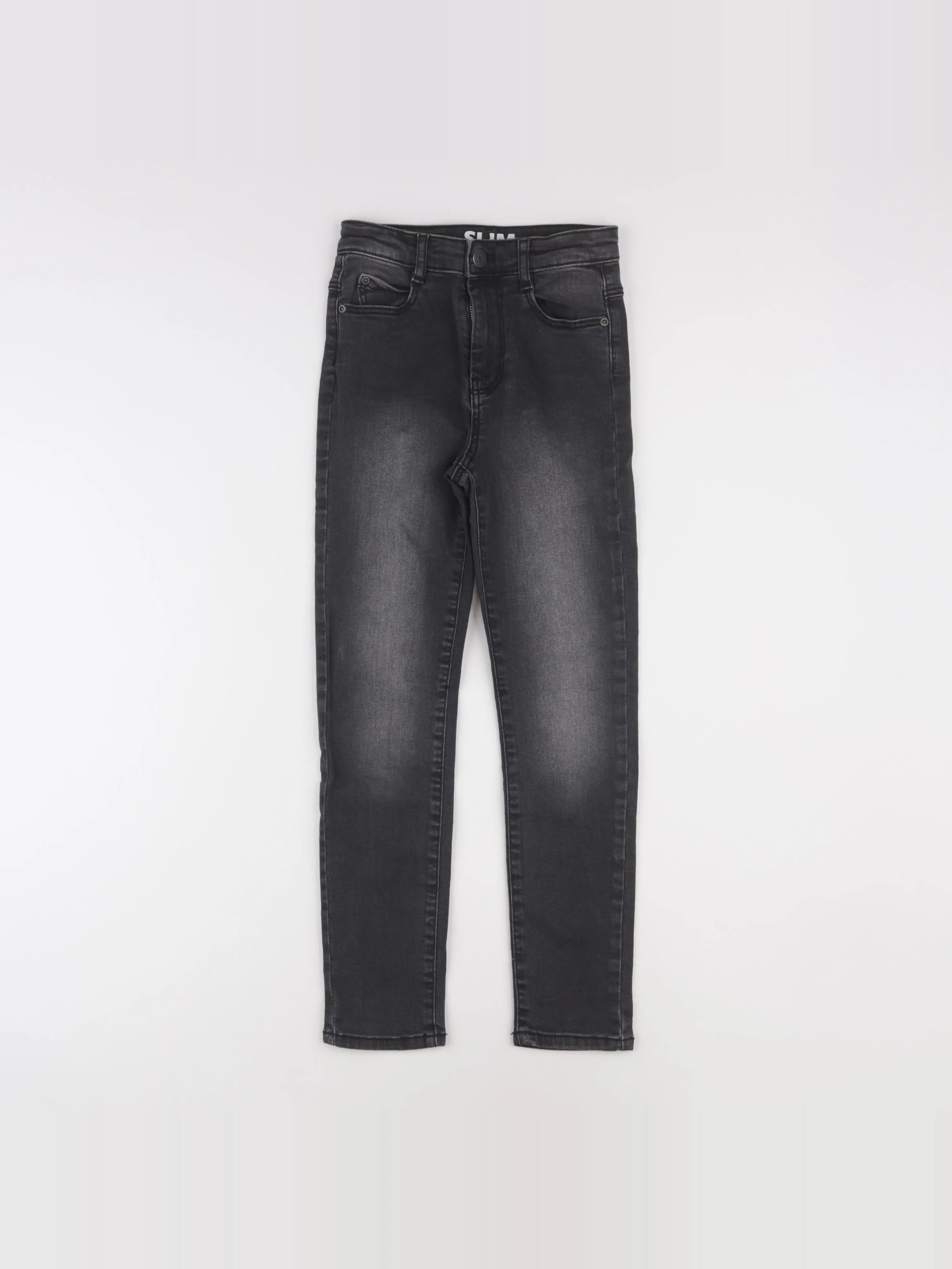 Vertbaudet - jean gris - 9 ans