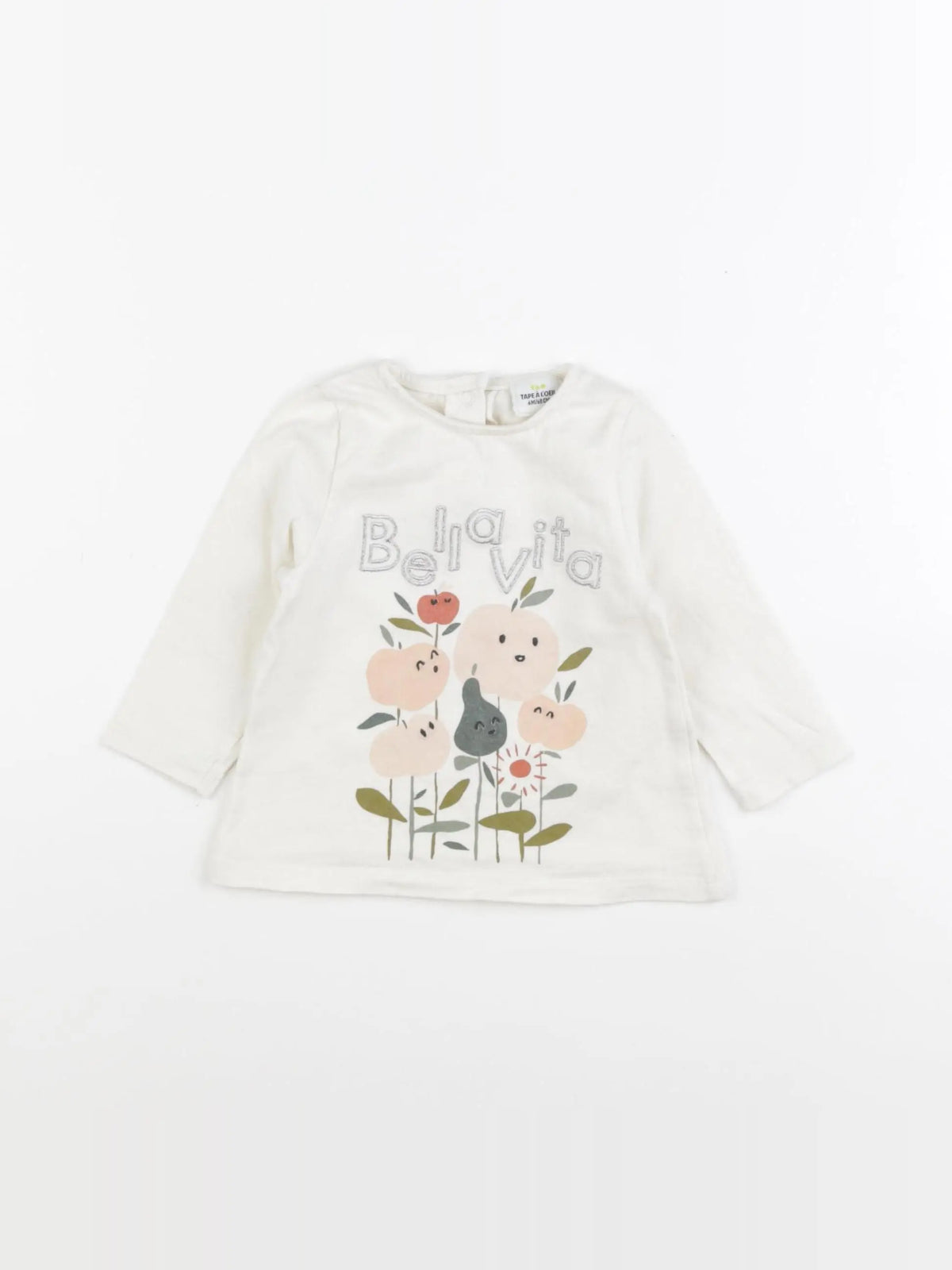 Tape à l'oeil - tee-shirt beige - 6 mois