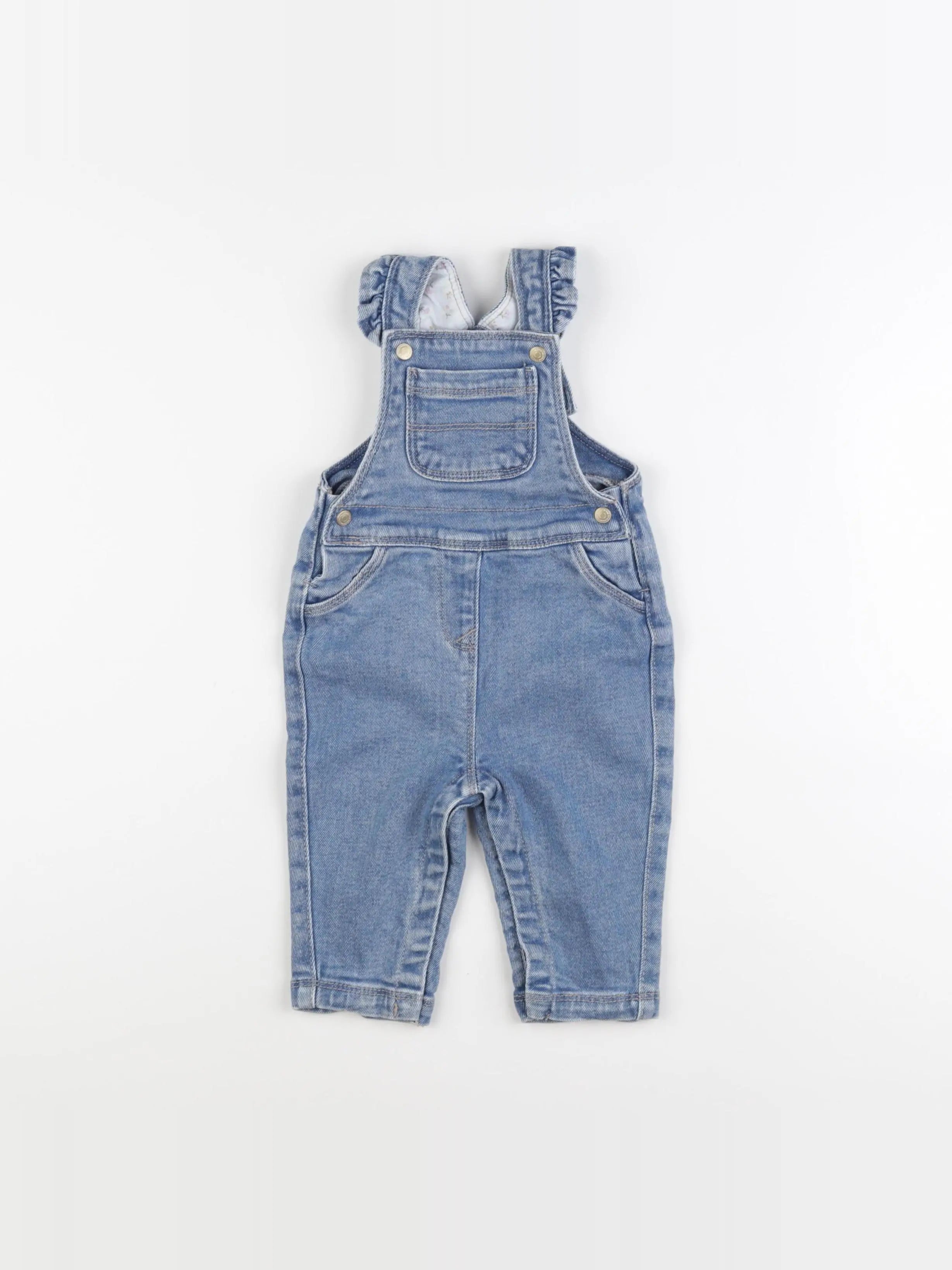Tape à l'oeil - salopette bleu - 6 mois