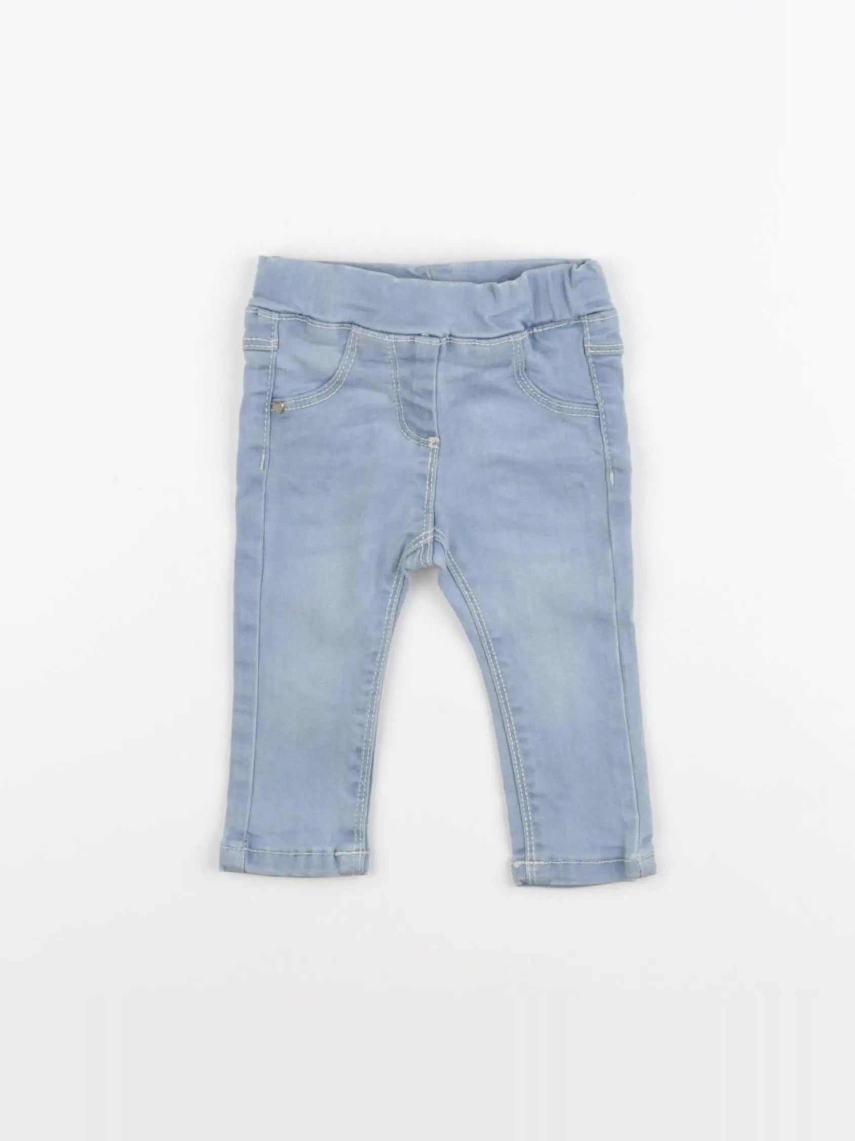 Tape à l'oeil - jegging bleu - 6 mois